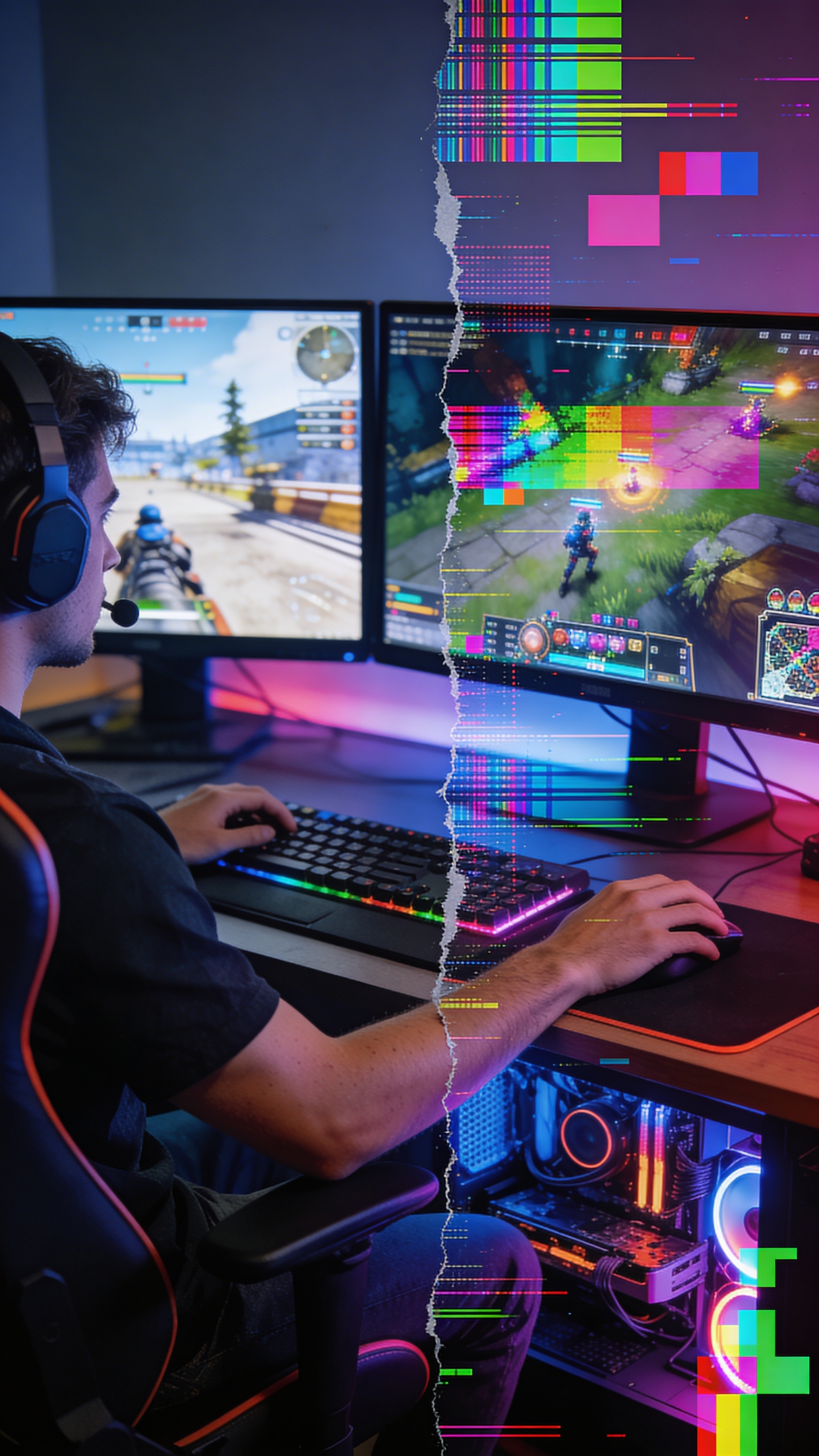 Gaming and streaming content