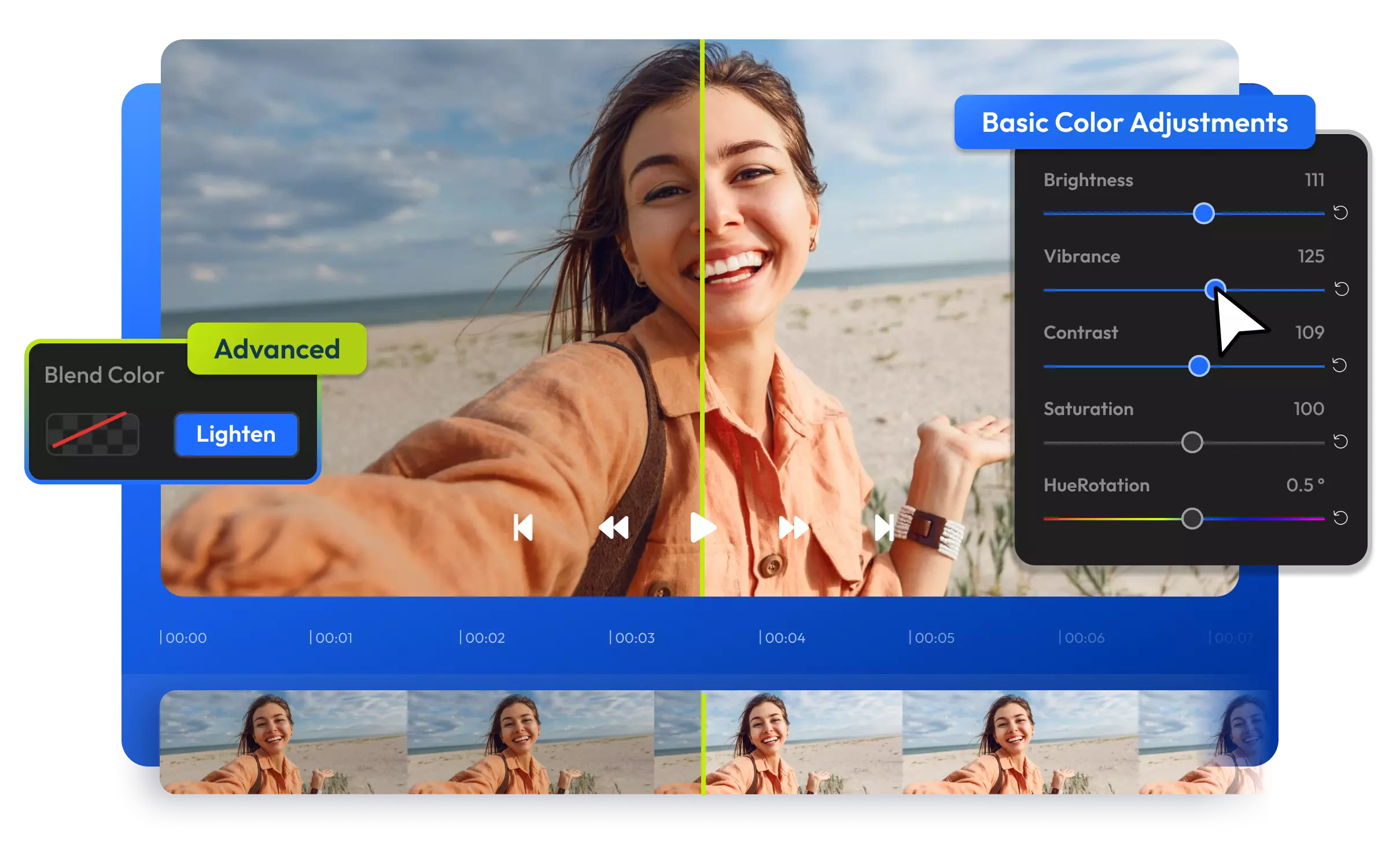Remover Desfoque de Vídeo Online com Nitidez e Clareza por IA