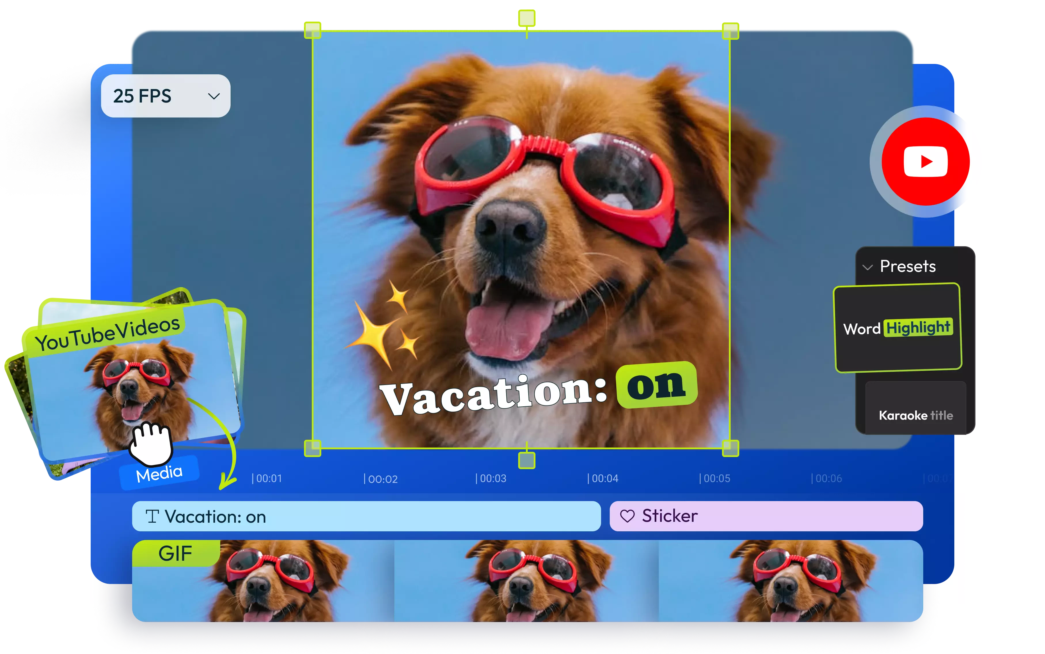 Criador de GIF do YouTube Online
