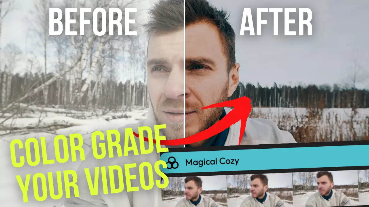 Color Grading online: Videofarben kostenlos anpassen