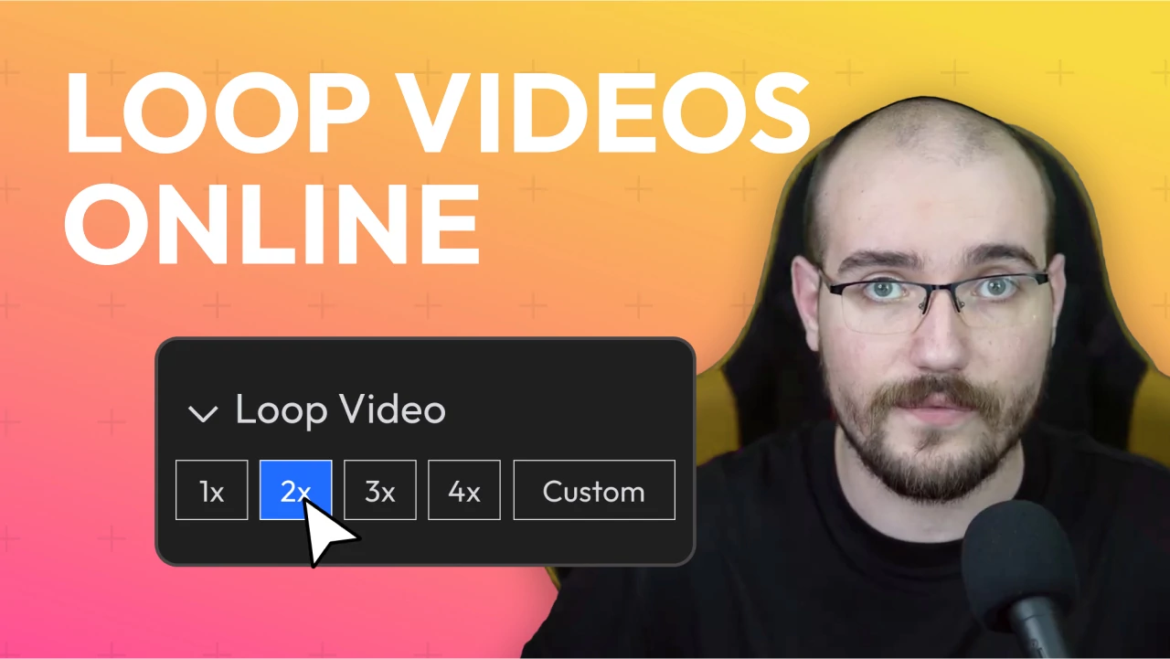 Video Loop online erstellen und Clips beliebig oft wiederholen