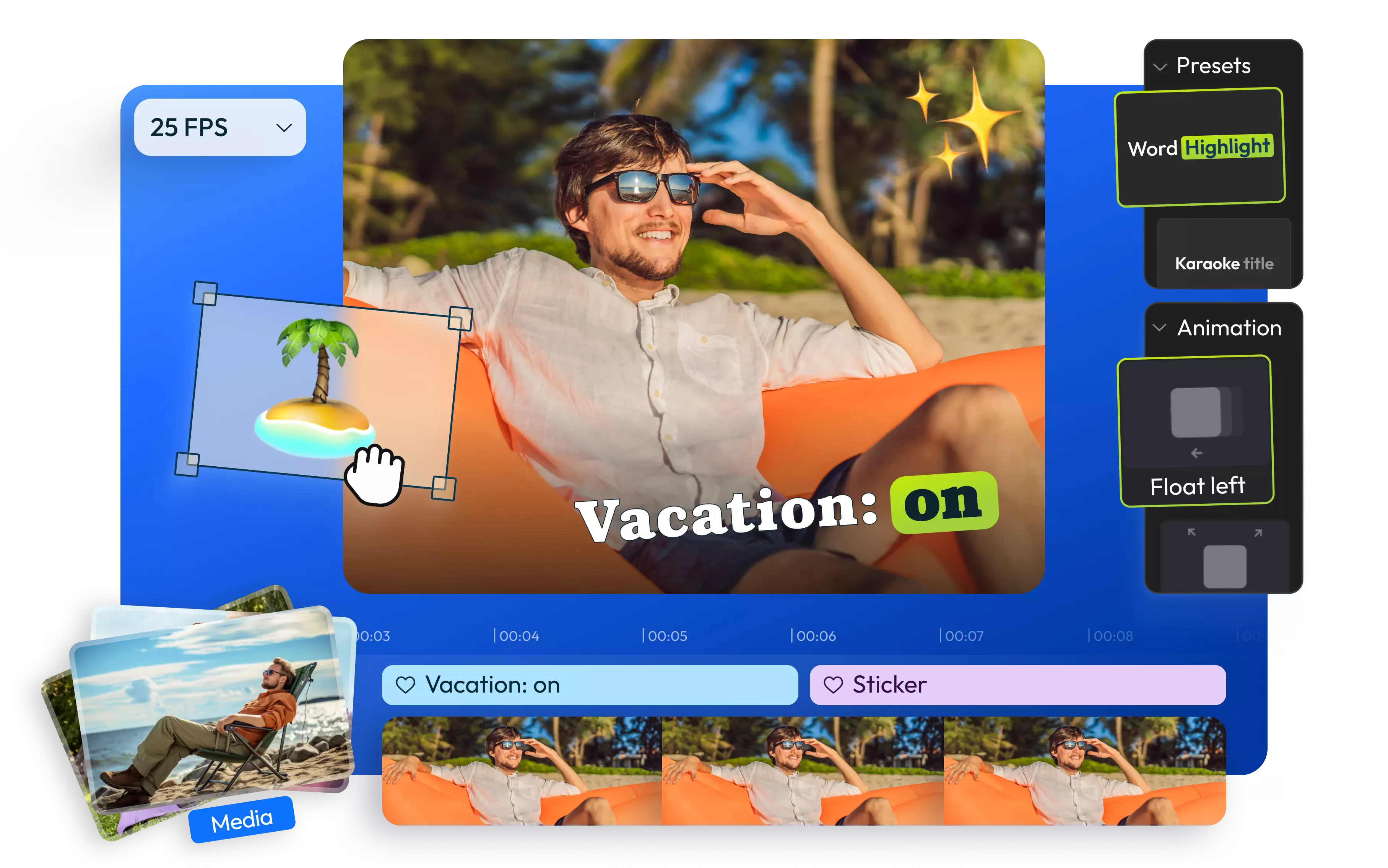 Créer un GIF en ligne avec Flixier