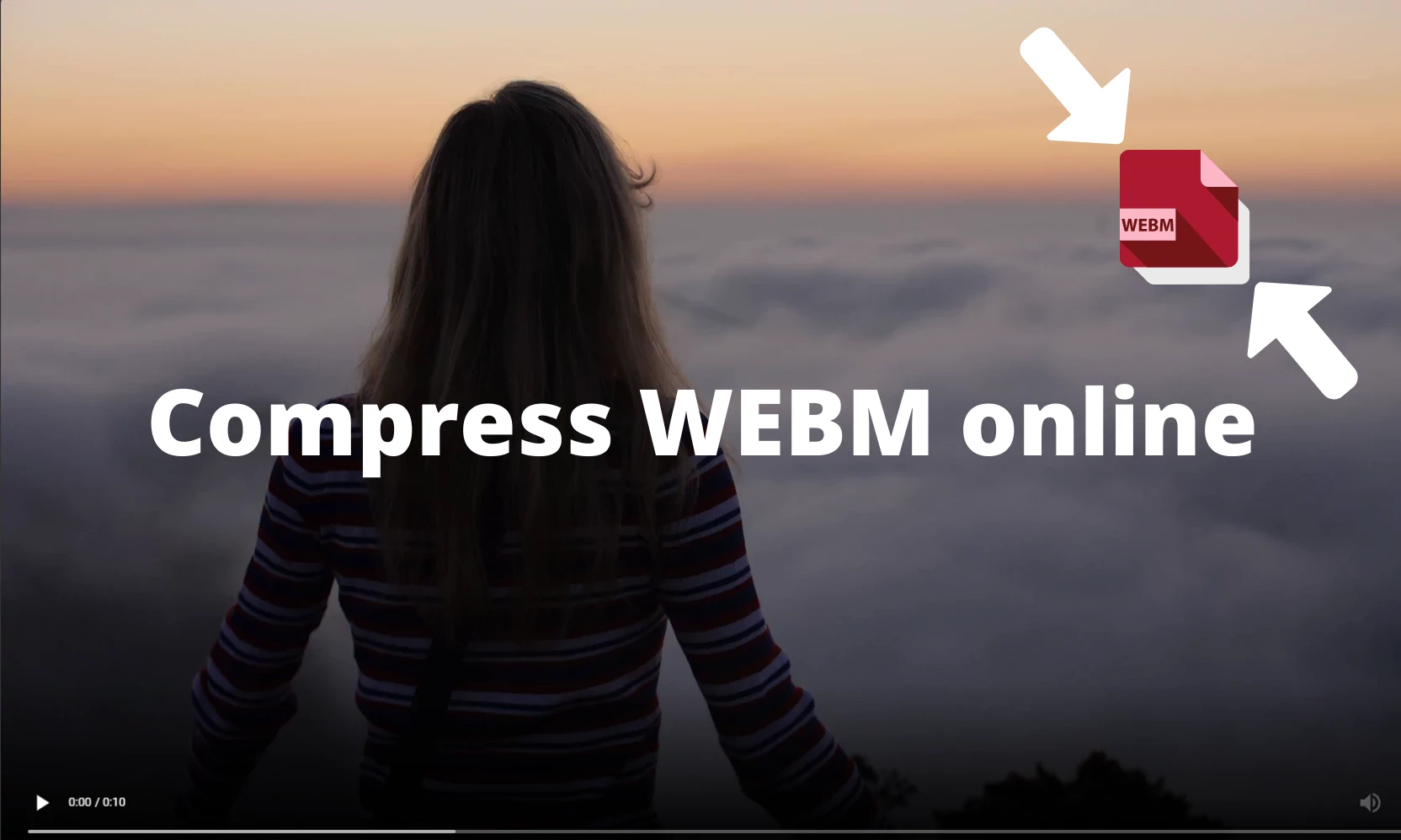 Compress WEBM Online, Fast and Easy to use Flixier