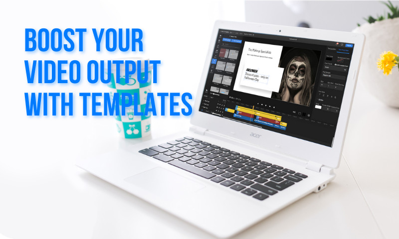 Boost your video output with Flixier templates