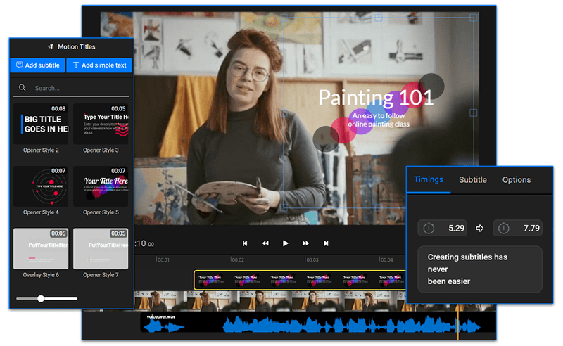 Software de edición de vídeo para creadores - Alta Calidad - Envío Rápido