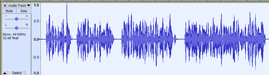 kuvakaappaus soundwavesta normalisoinnin jälkeen.