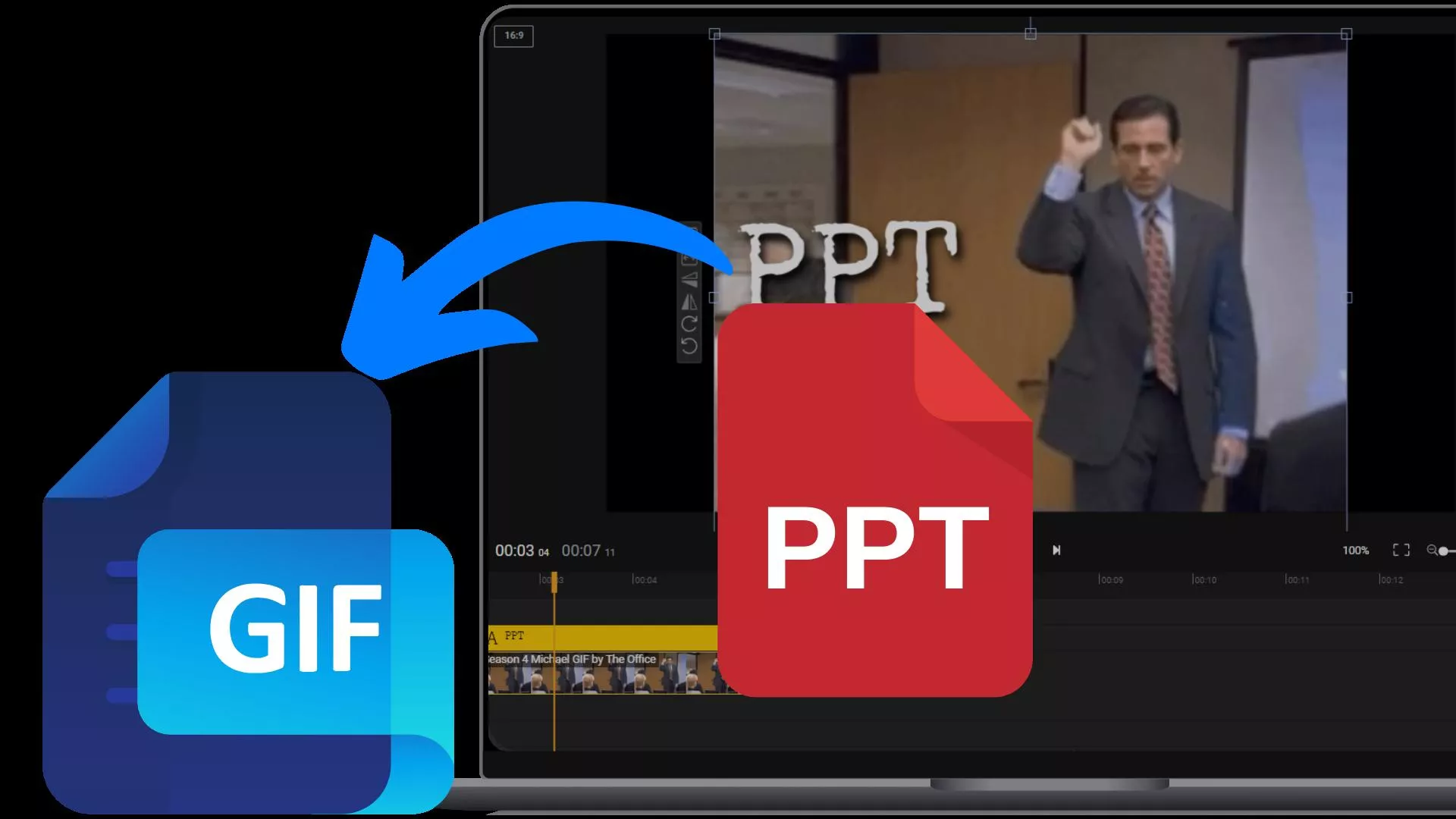 powerpoint presentation to gif PPT to GIF