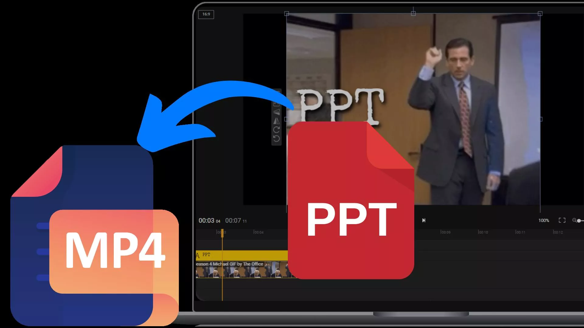 Convert PowerPoint to MP4