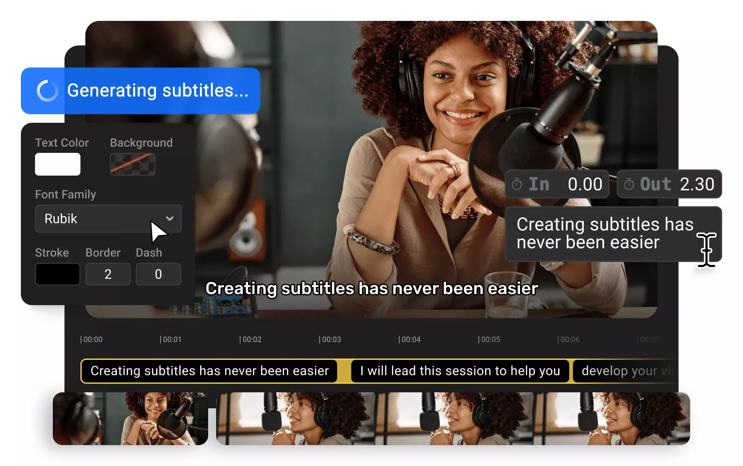 Add subtitles to your videos online