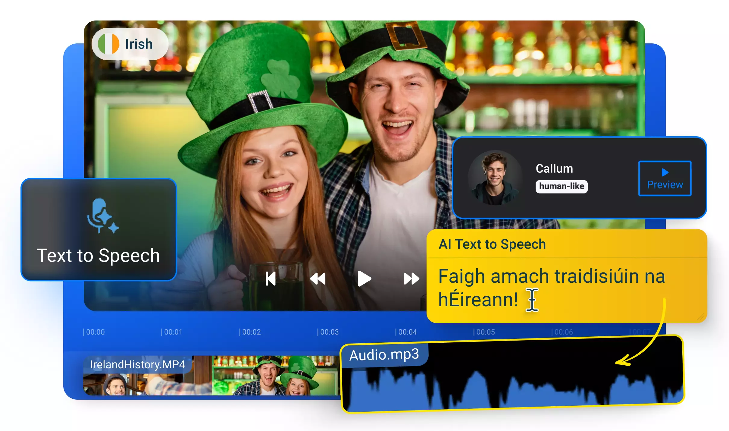 Irish Text To Speech | Northern Irish Accent Generator – FYVISM