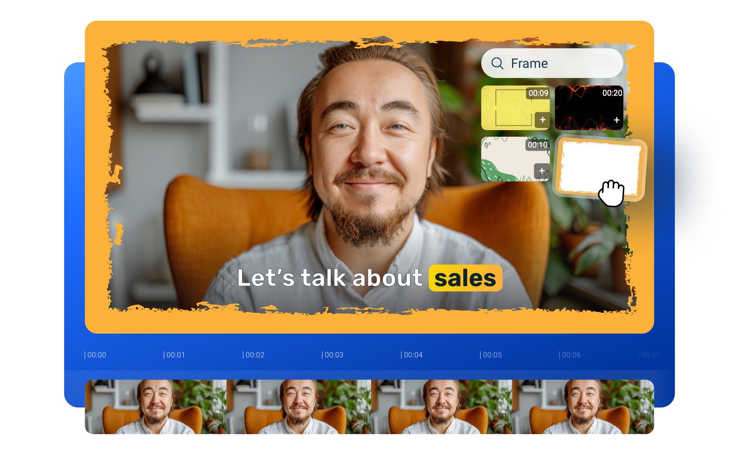 Add frames and borders to your videos online - Flixier