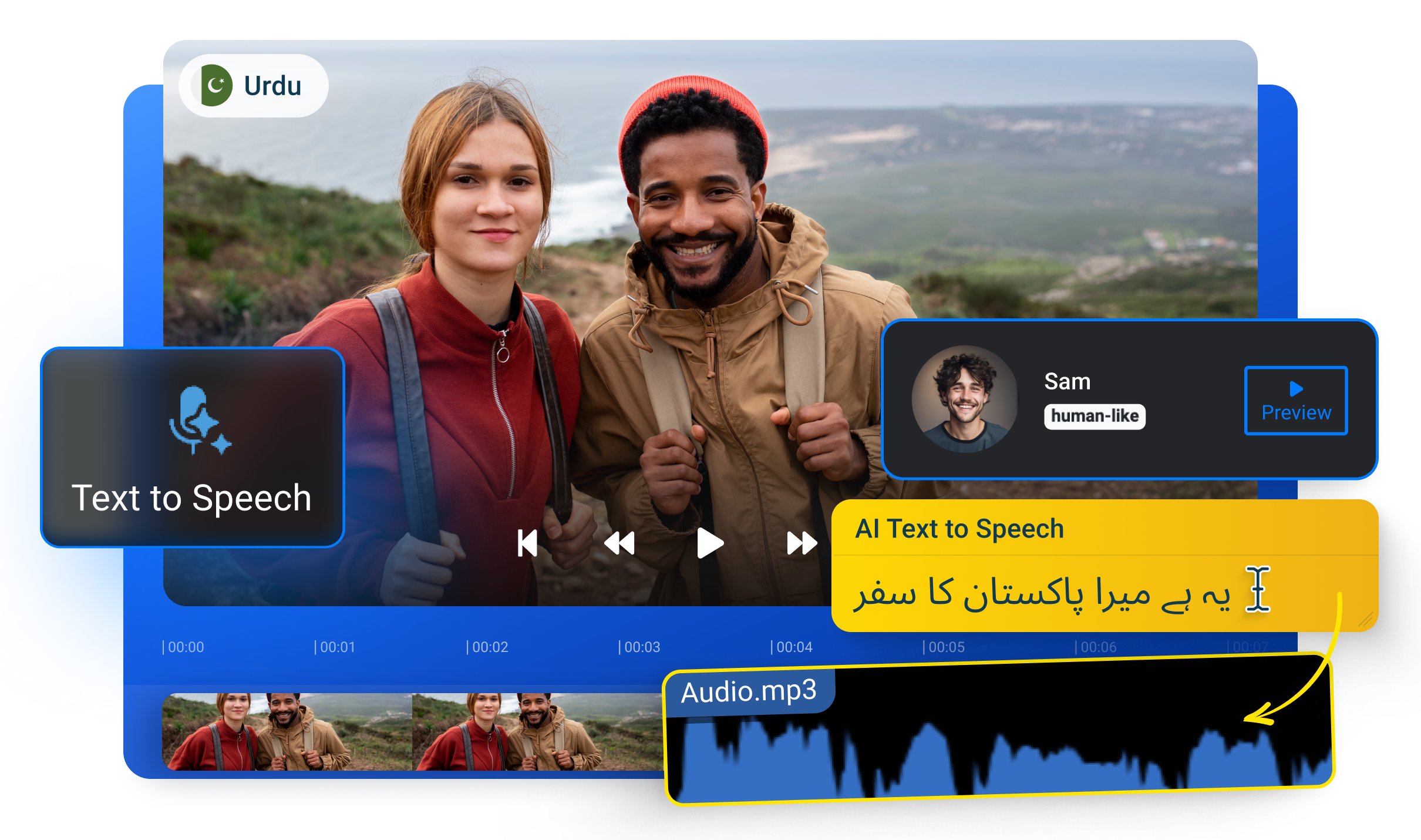 Online Urdu Text to Speech Generator | Fast & Accurate - Flixier