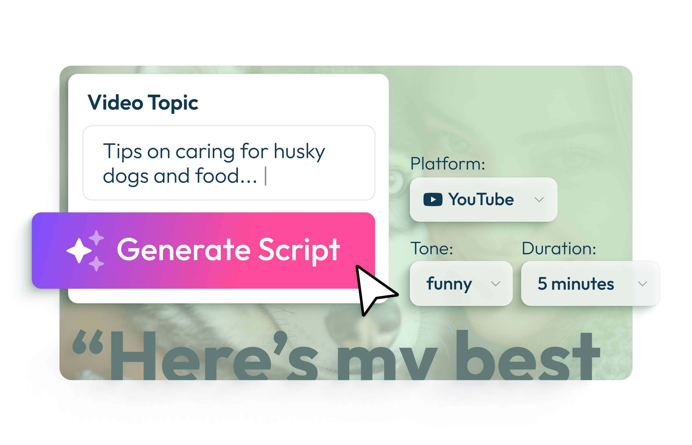 AI Script Generator | AI Script Writer - Flixier