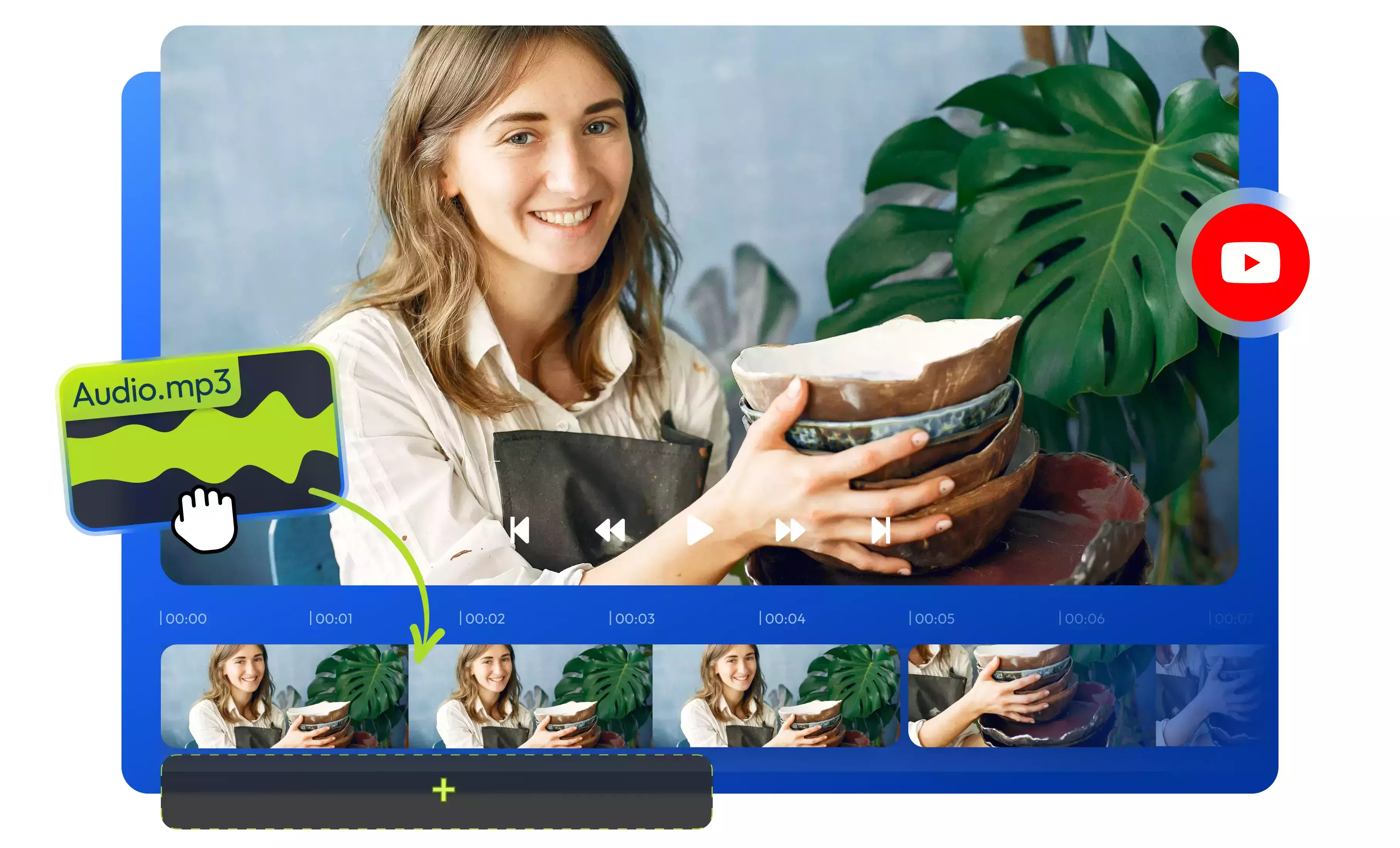 Add Audio to Your Video Online Free Easy Flixier