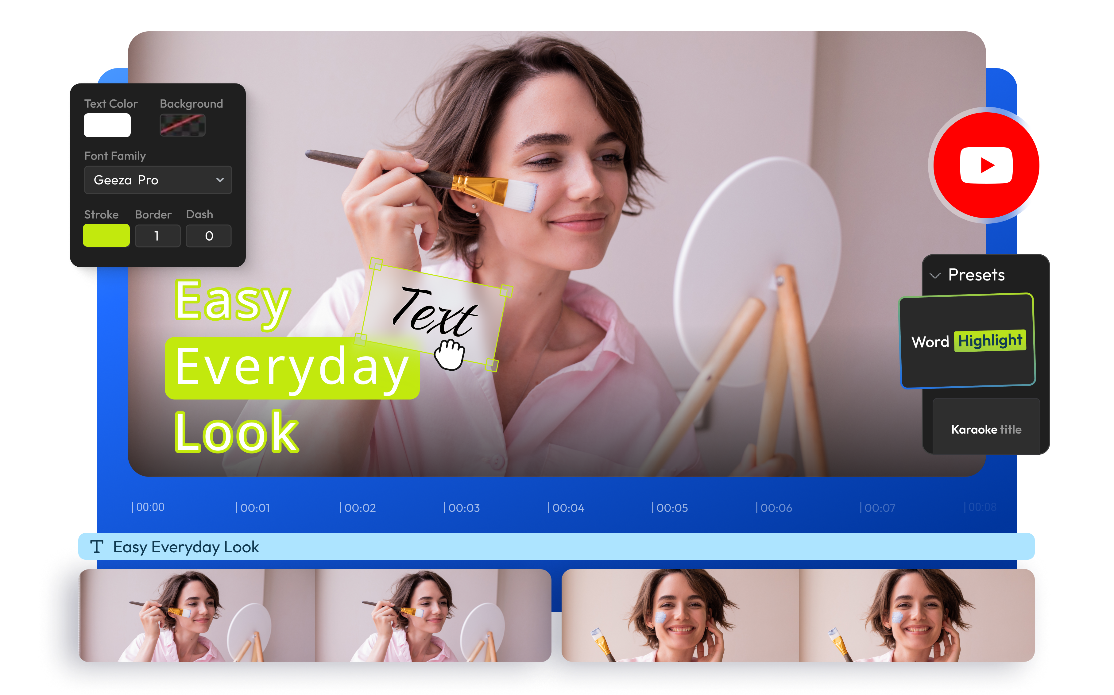 Add Text to YouTube Video & Customize | Free Online Editor - Flixier