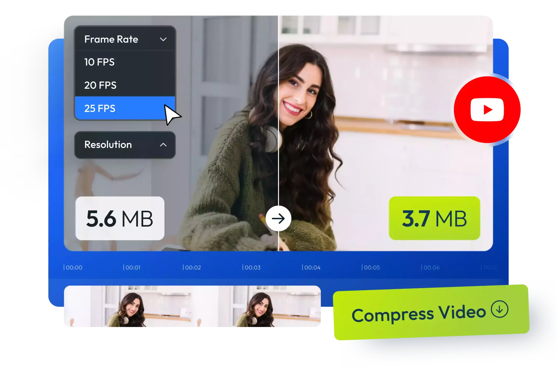 Compress Videos Online Free Video Compressor Flixier