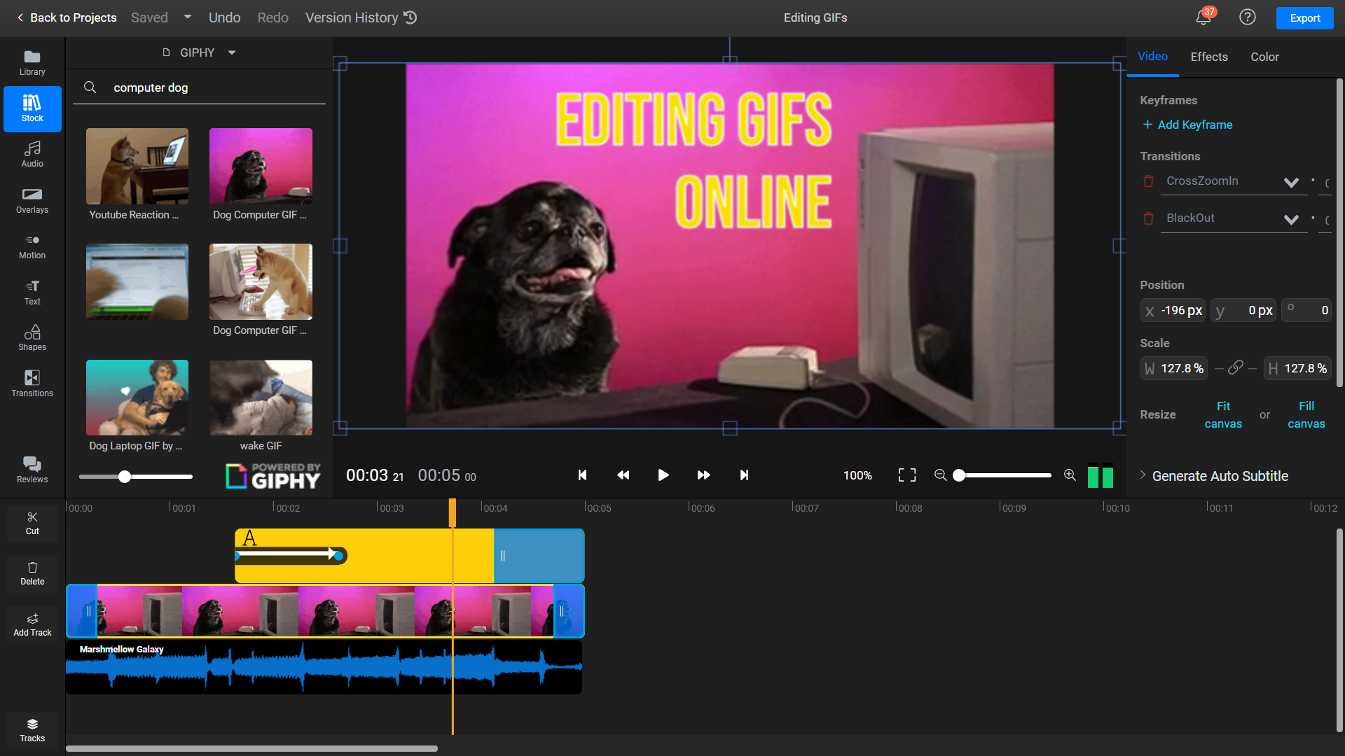 Rotate Your GIFs with Ease: Flixier Online Video Editor