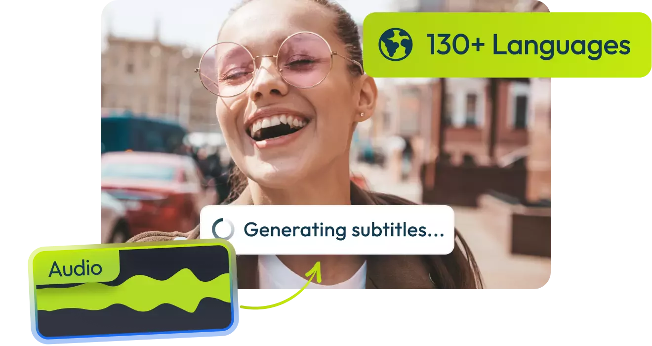 Generate synchronized subtitles automatically