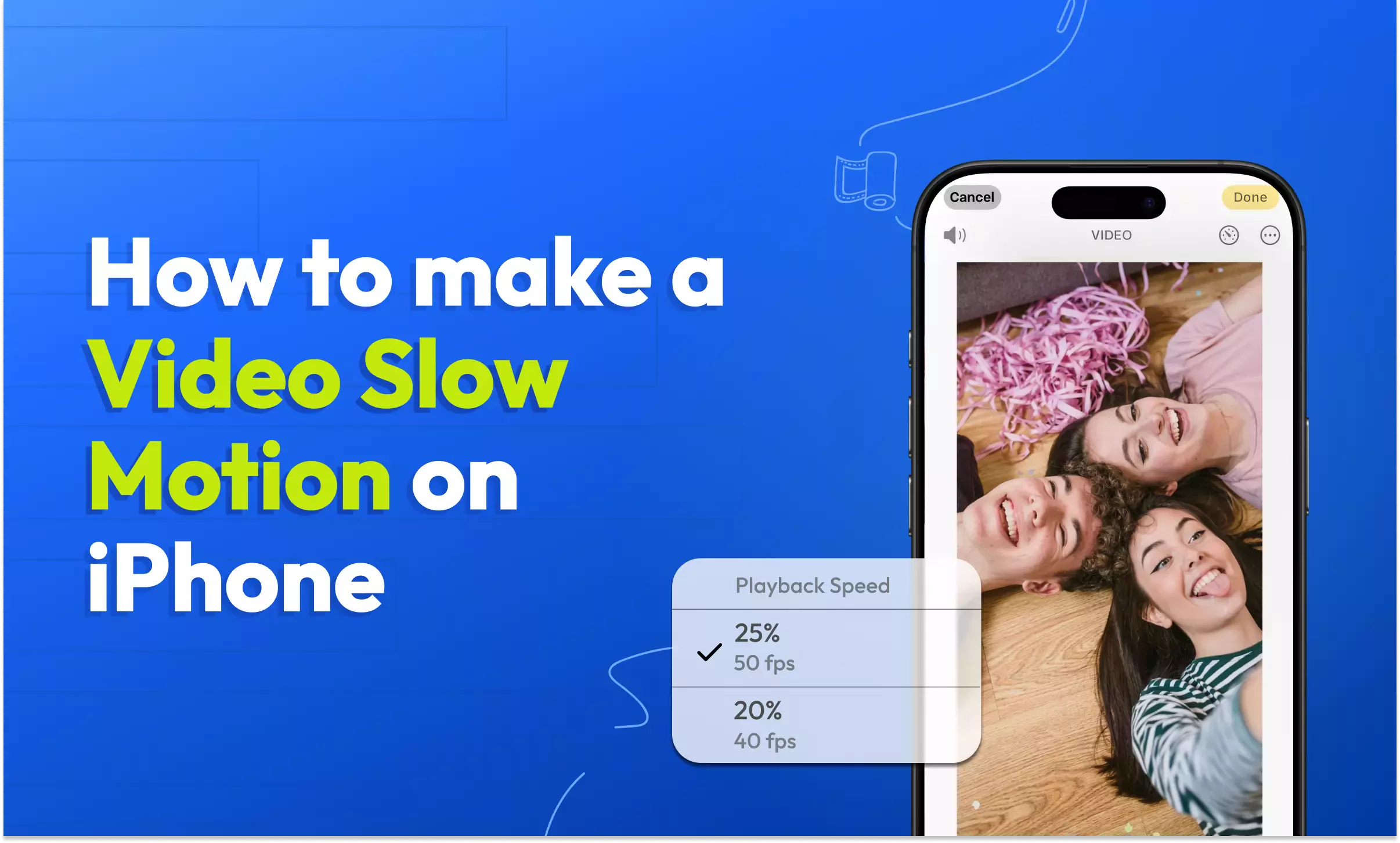 How to Make a Video Slow Motion on iPhone