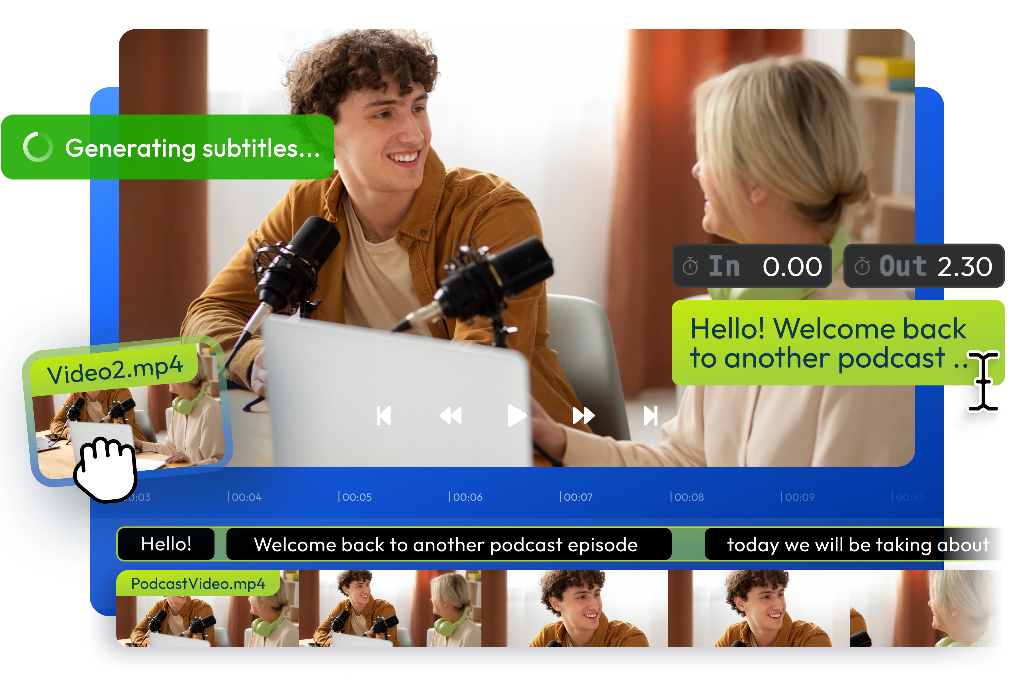 Podcast Transcript Generator Transcribe Podcasts With Ease Flixier