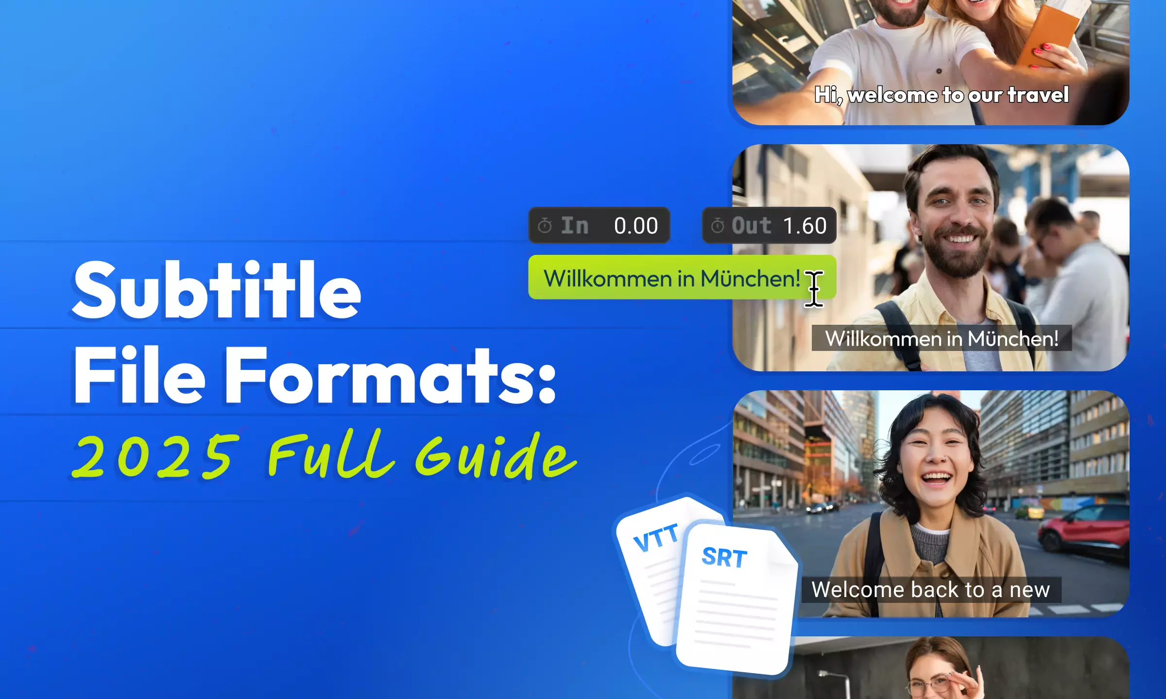 Subtitle File Formats: 2025 Full Guide