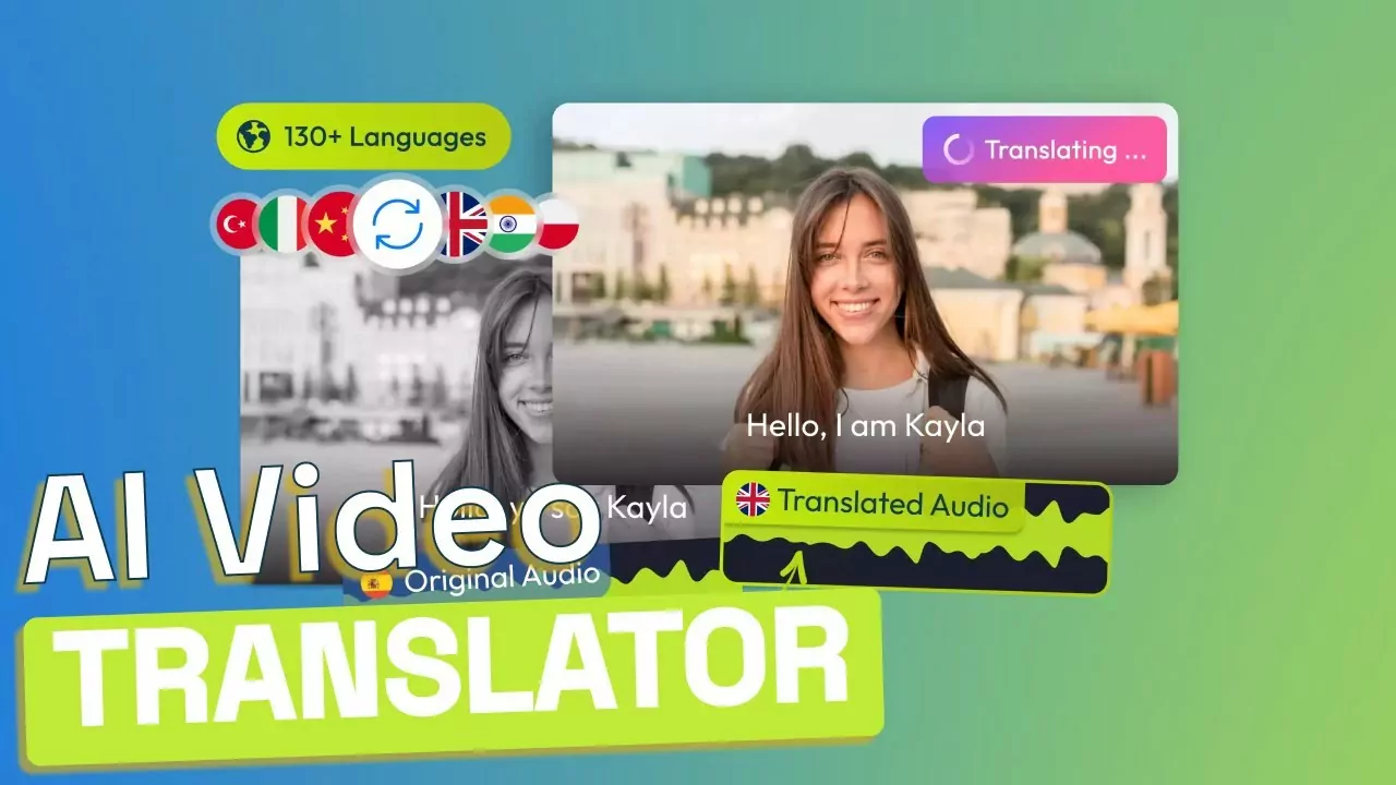 Realistic AI Video Translator