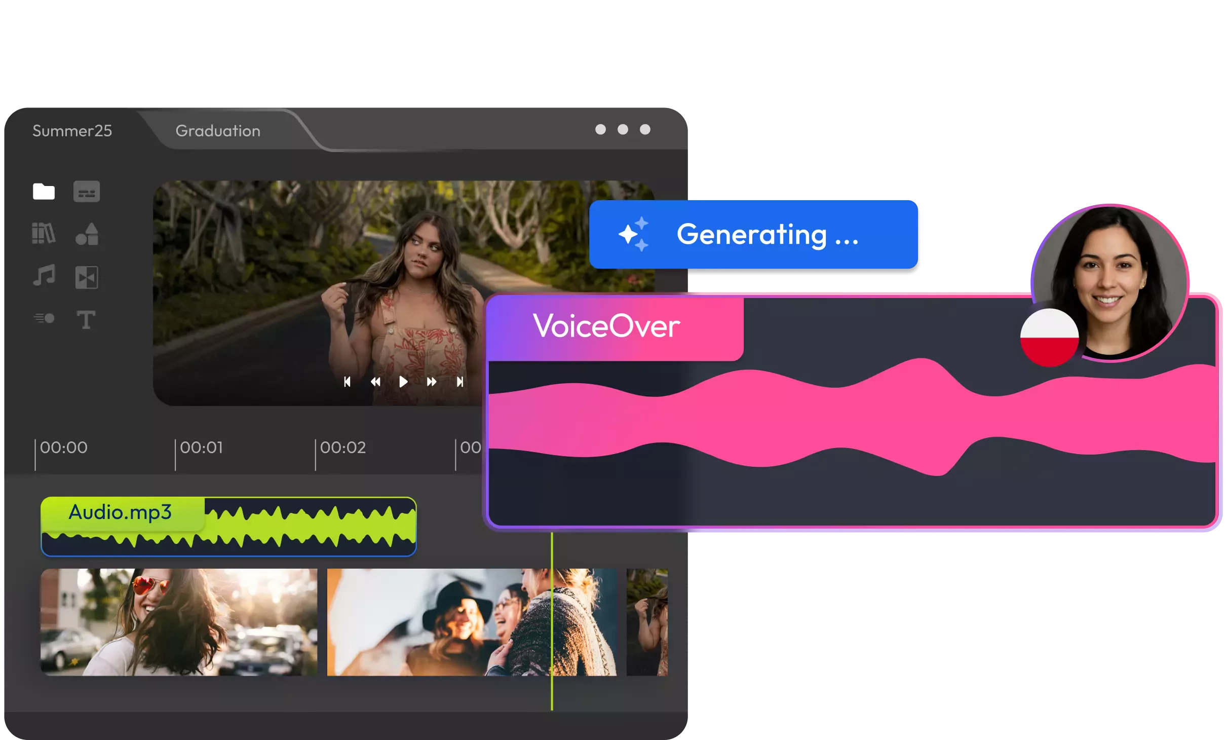Fast, Free Voice Over Generator in the Browser