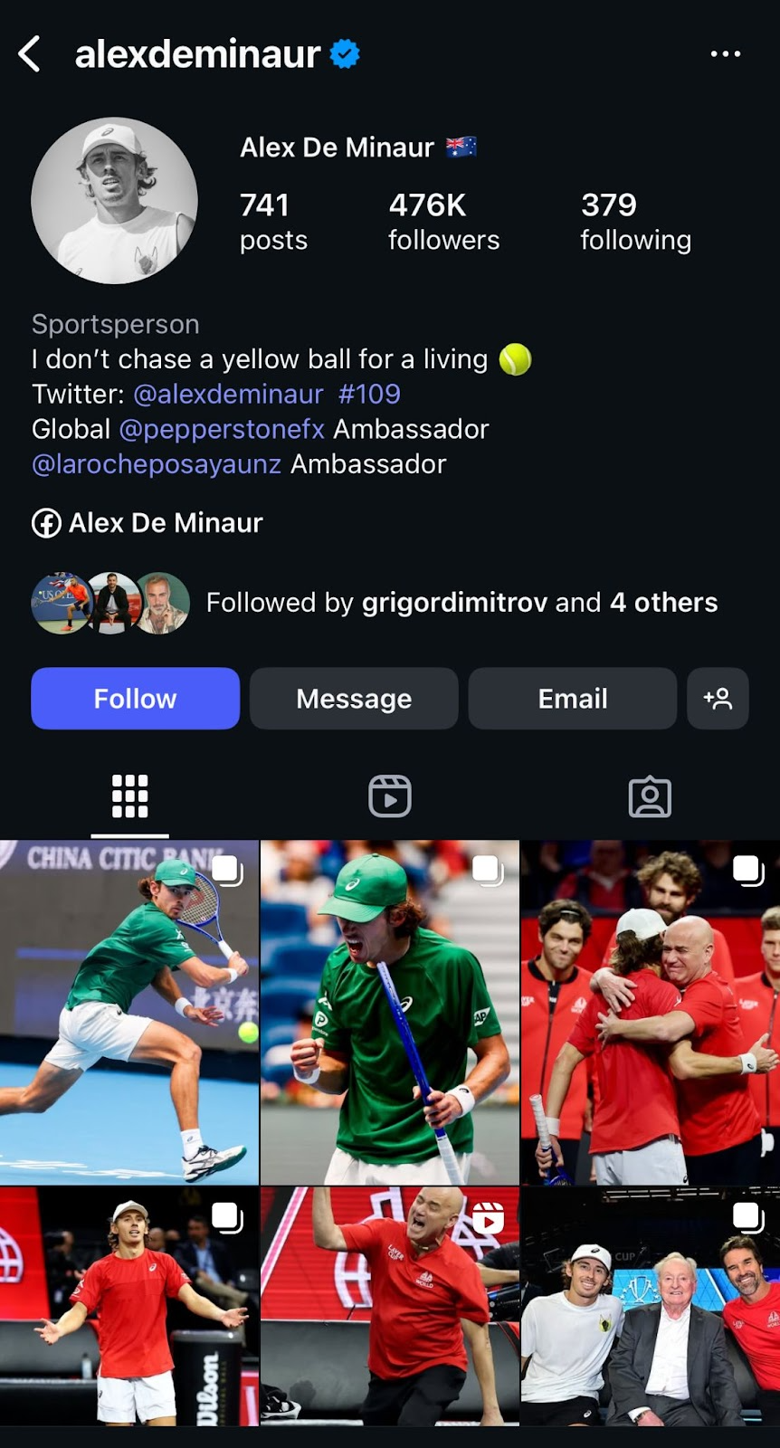 Instagram Brand Ambassador Alex Deminaur