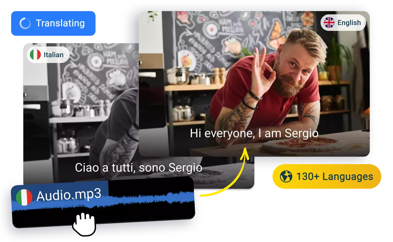 Italian to English Video Translator