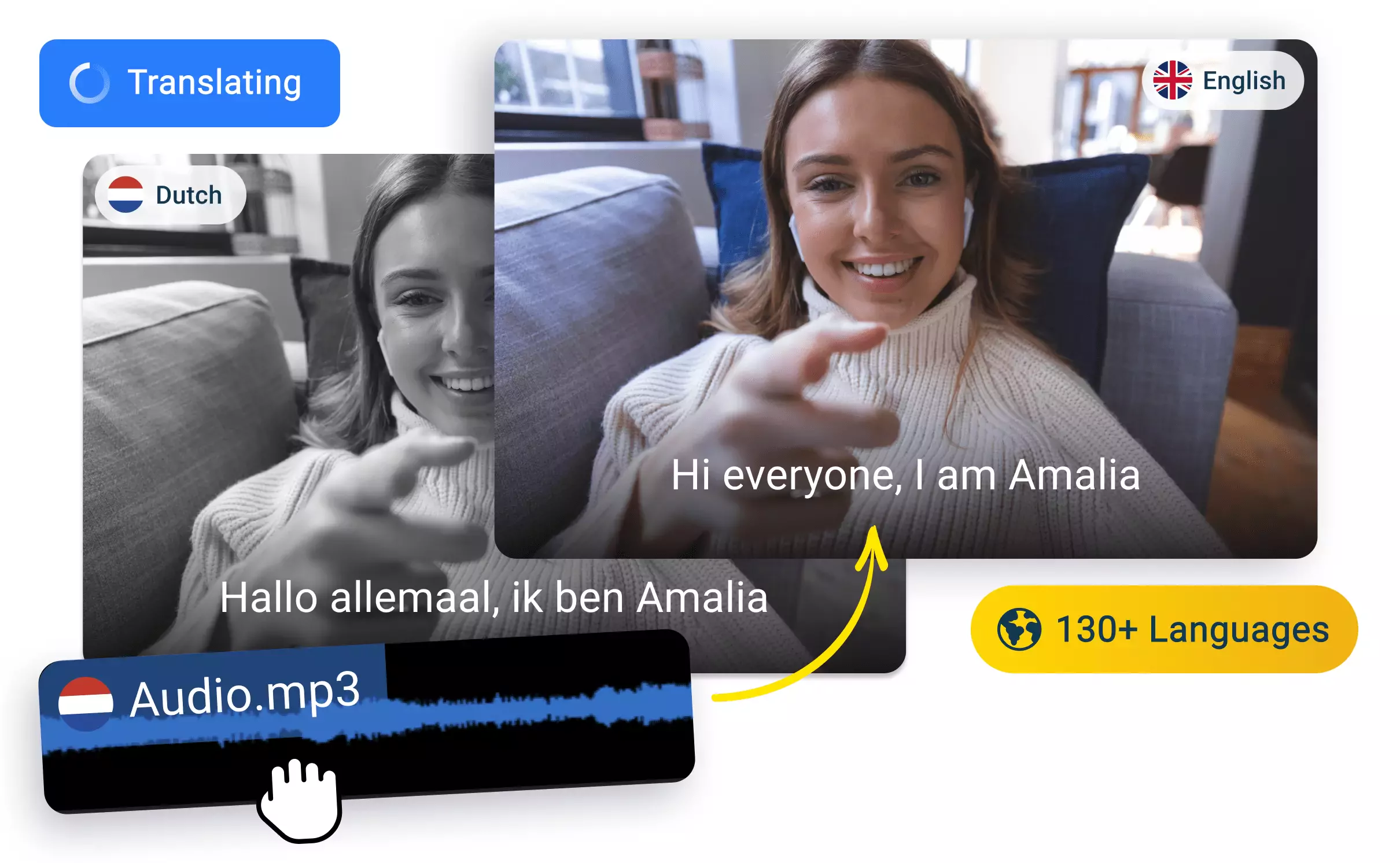 Traducir audio del neerlandés al inglés