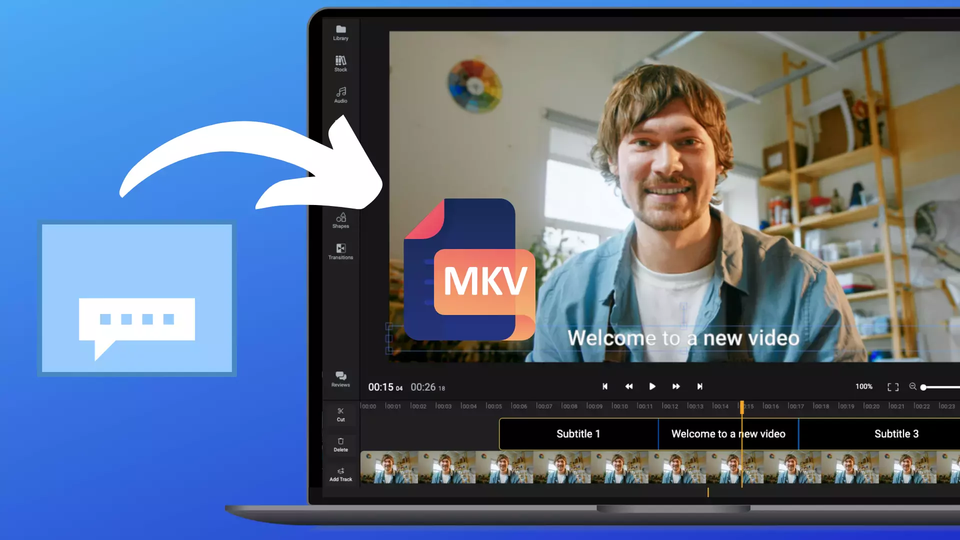 Añadir Subtítulos a MKV Online Gratis