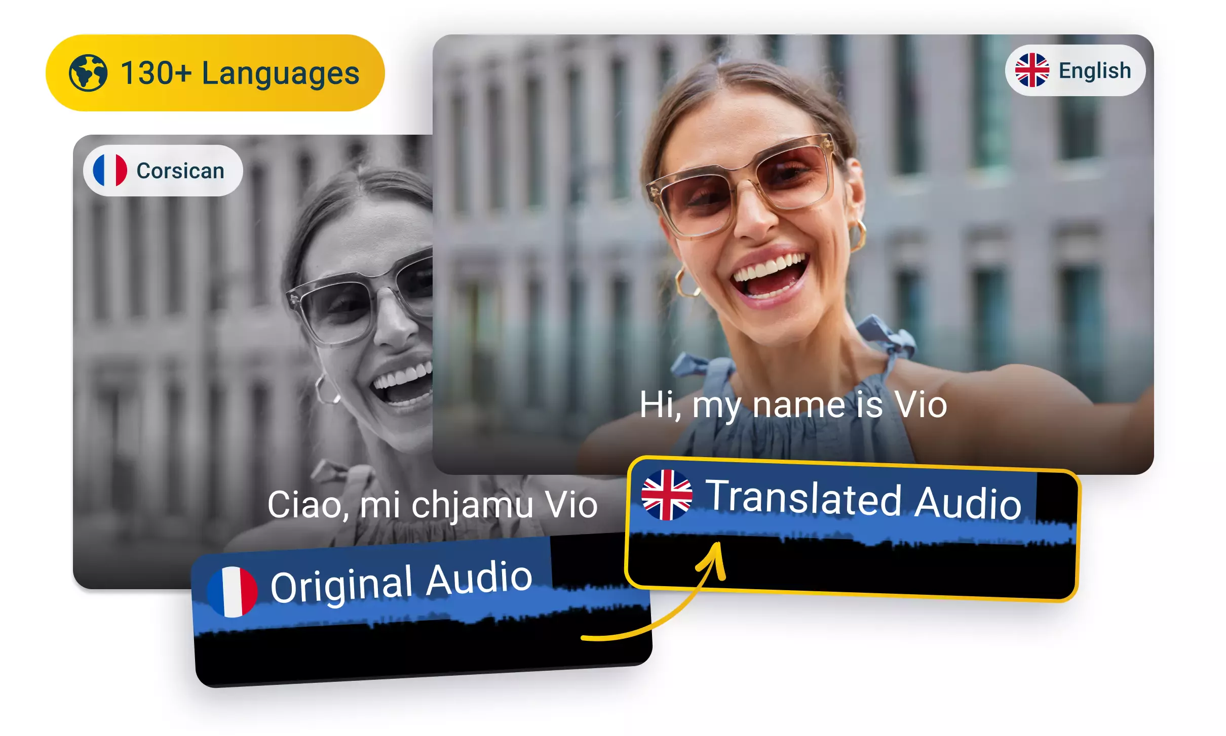 Translate Corsican to English Audio Online