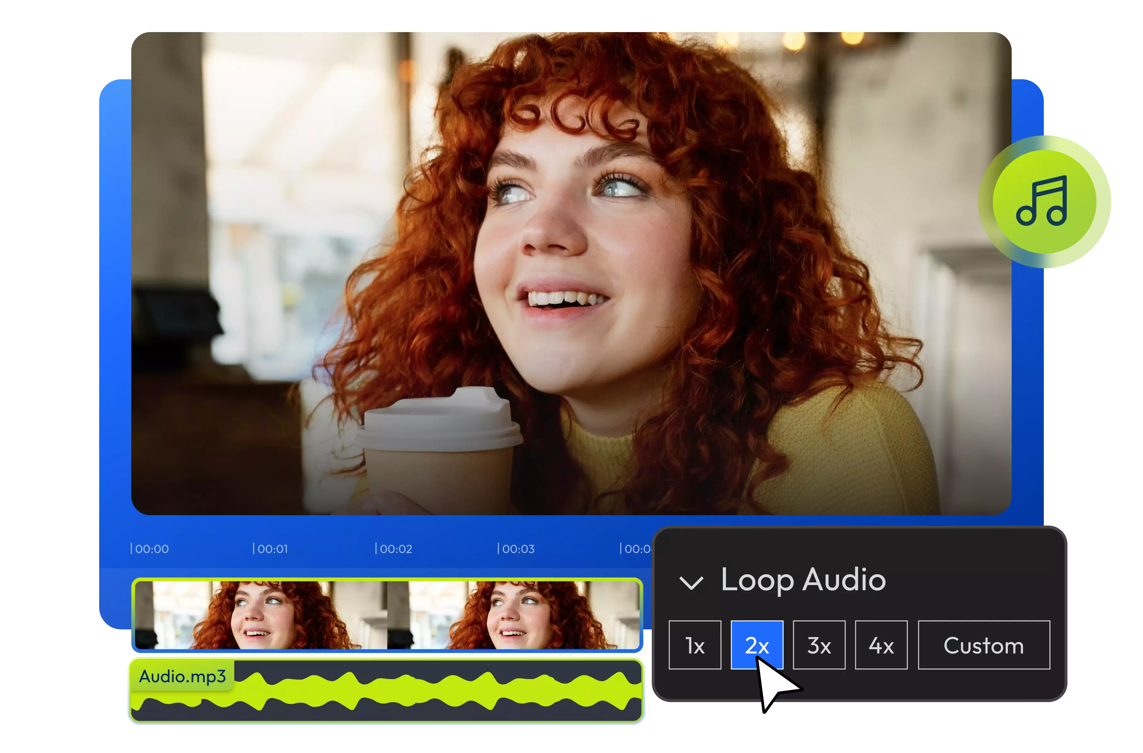 Looper de Audio Online - Cambia la Velocidad de la Música en Línea