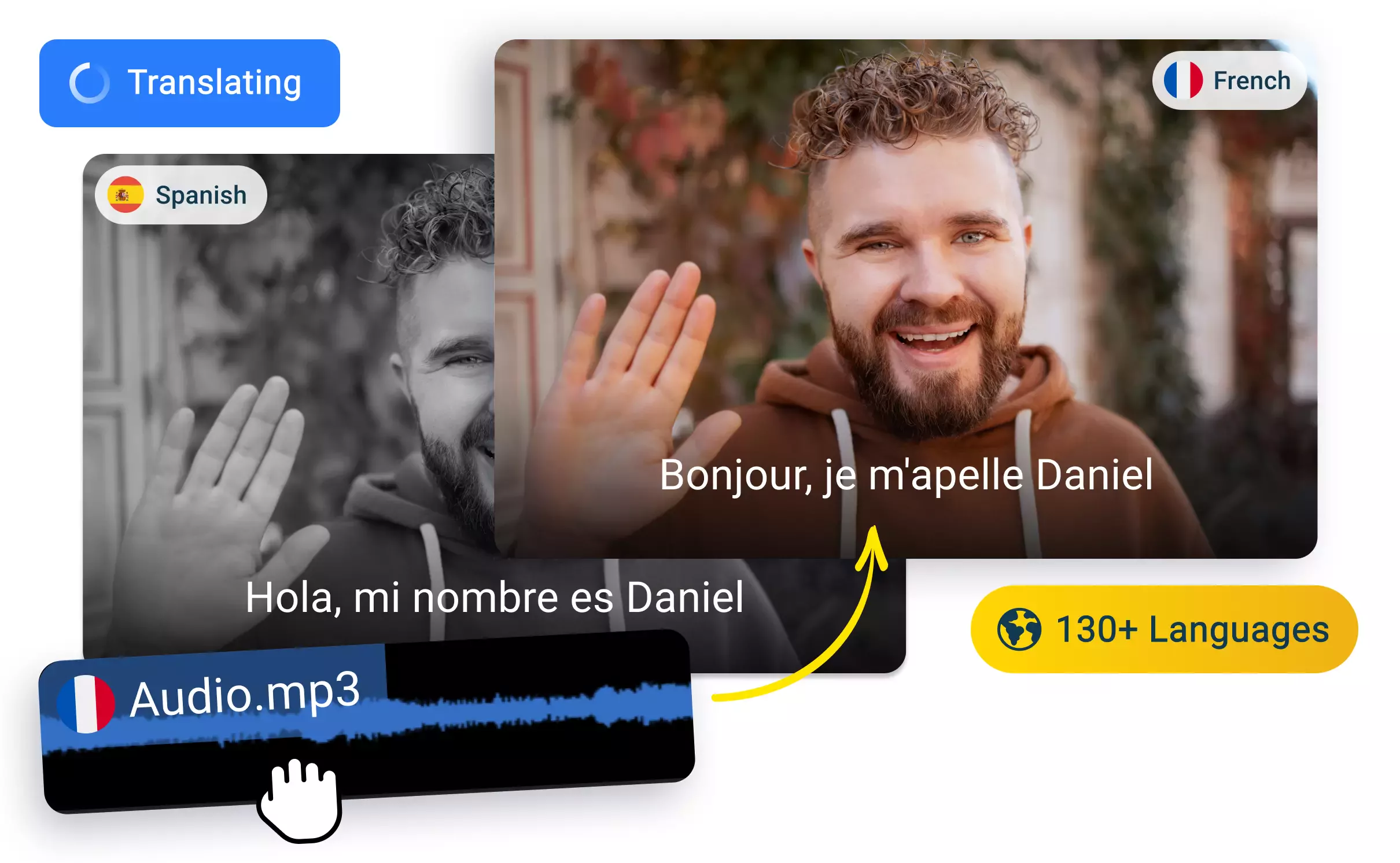 Traductor de Audio de Español a Francés