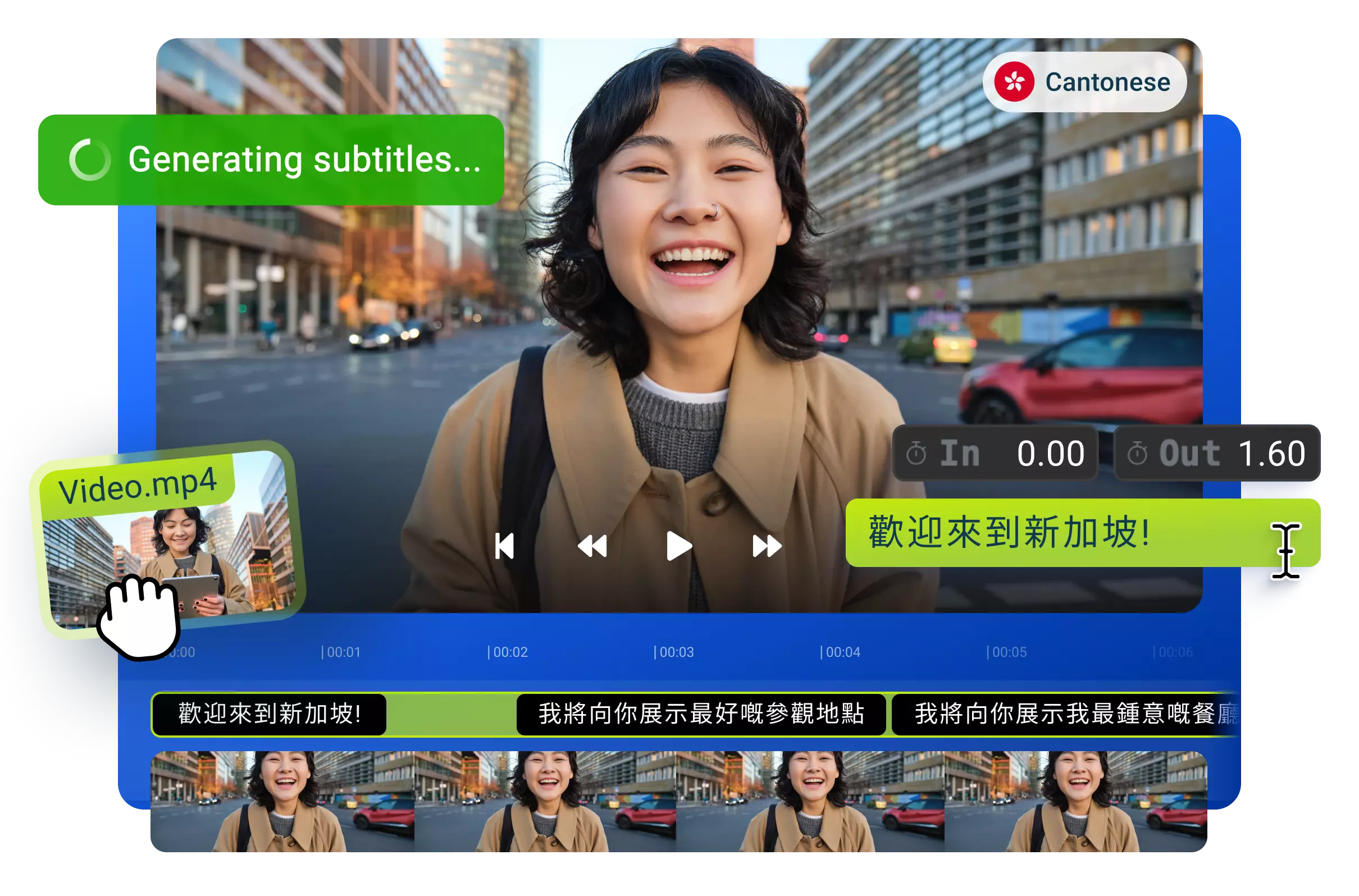 Voz a texto en cantonés