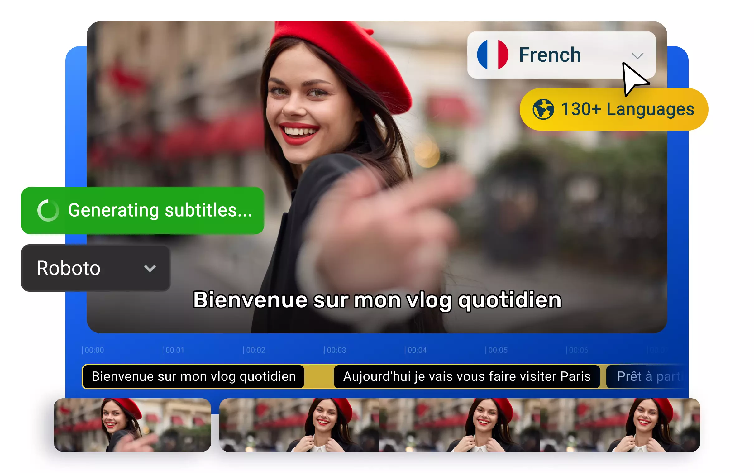 French Subtitle Generator