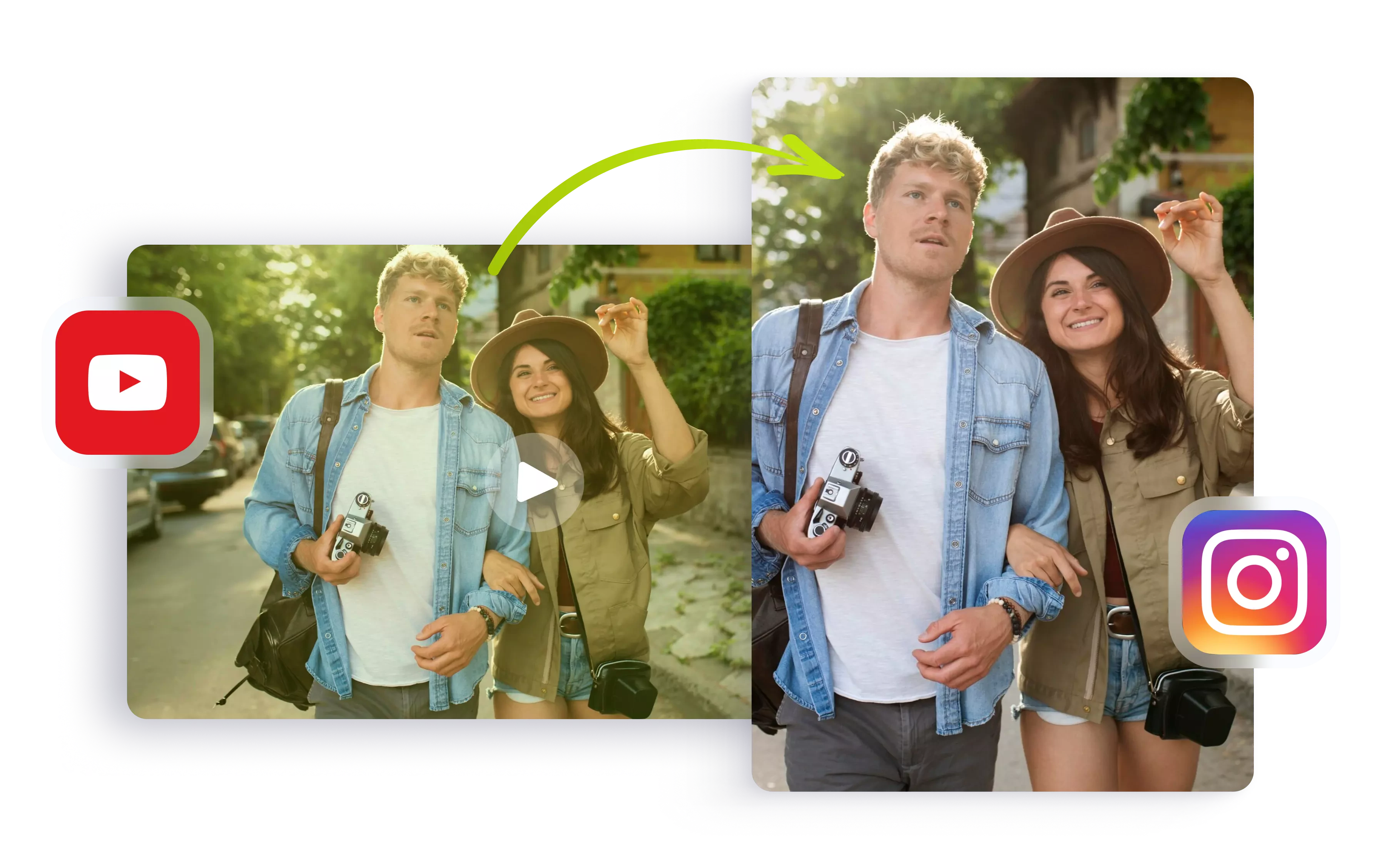 Convierte Videos de YouTube a Instagram Reels