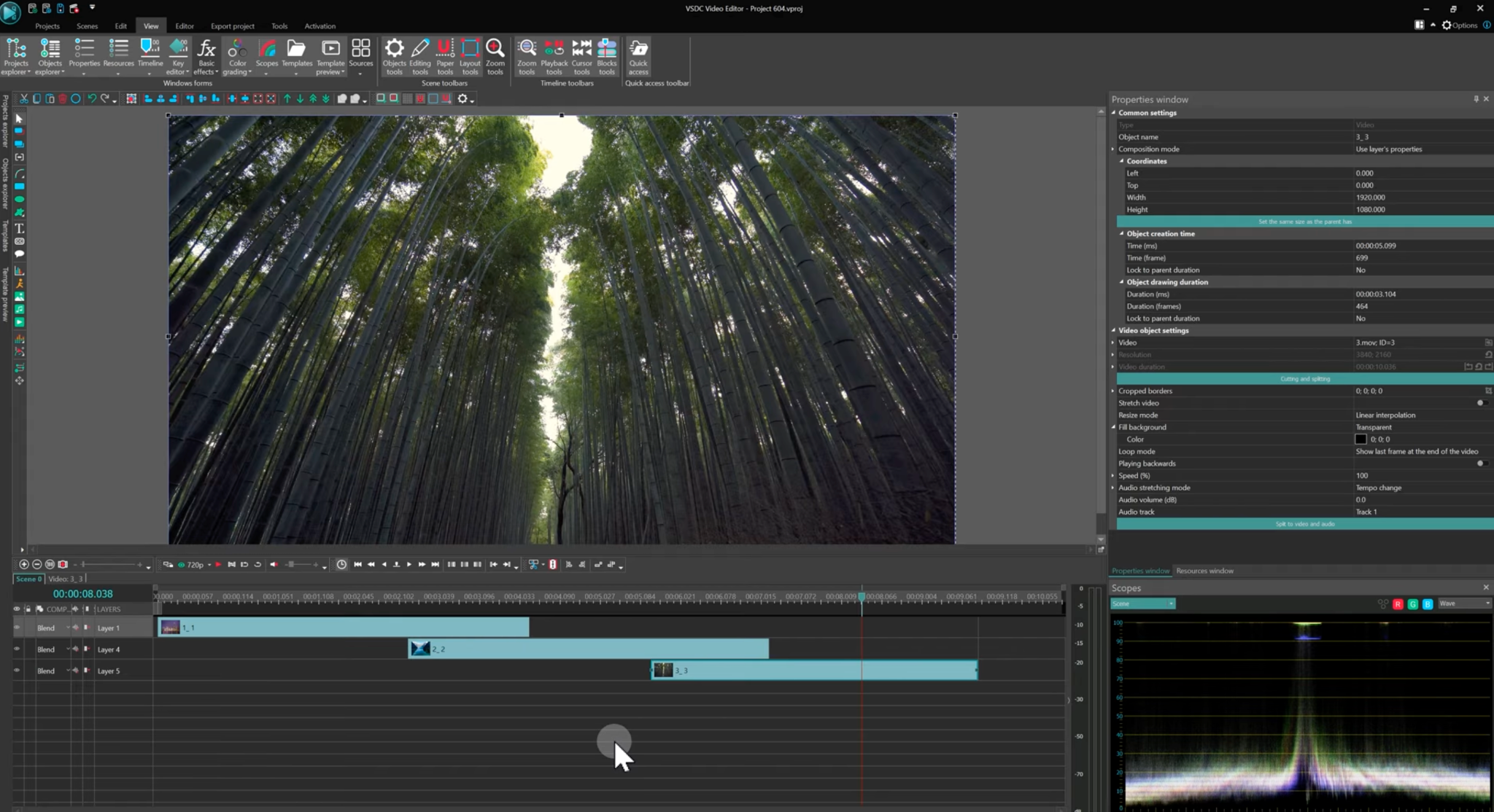 vsdc video editor for beginners