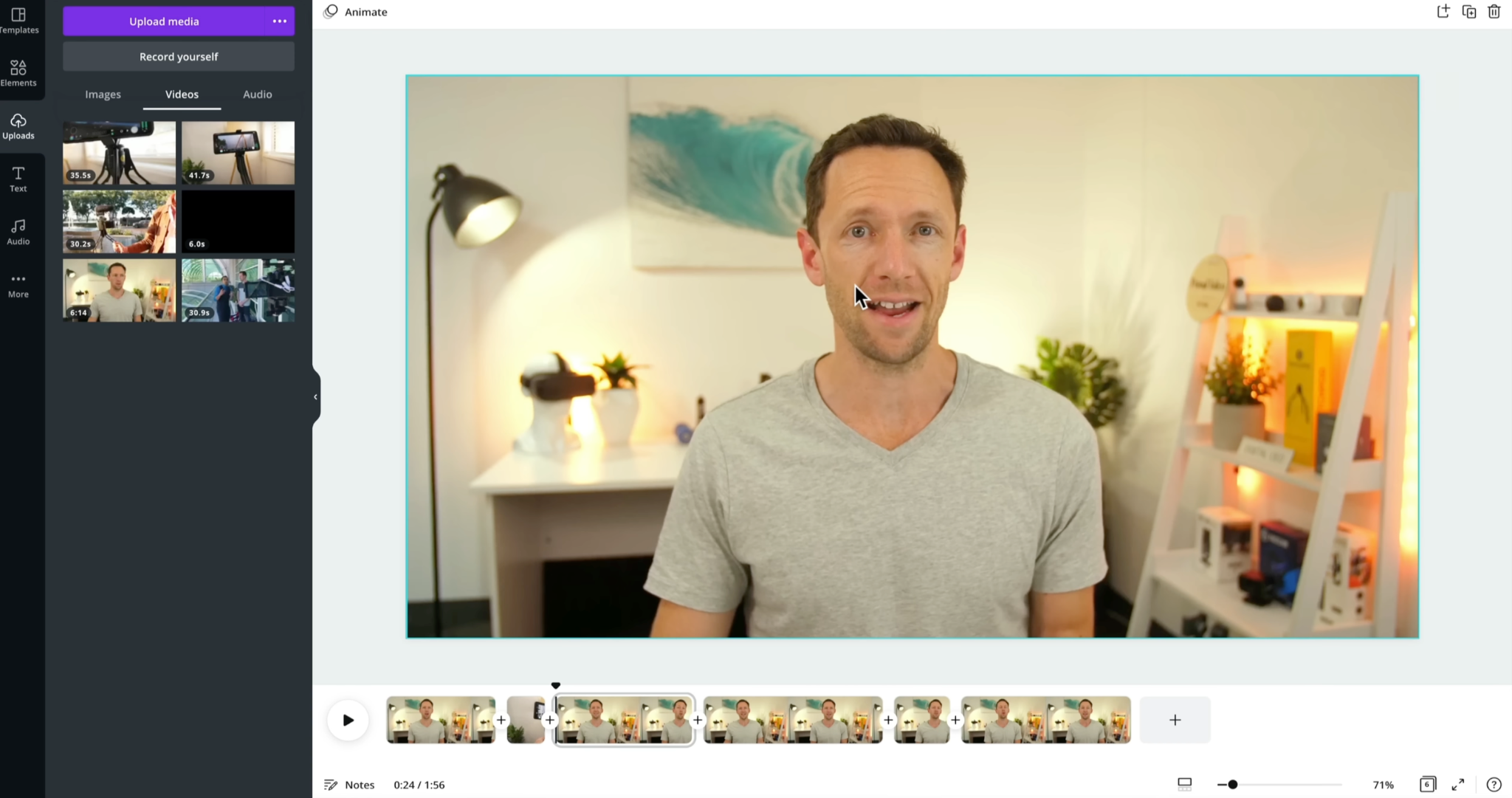canva video editor for chromebook