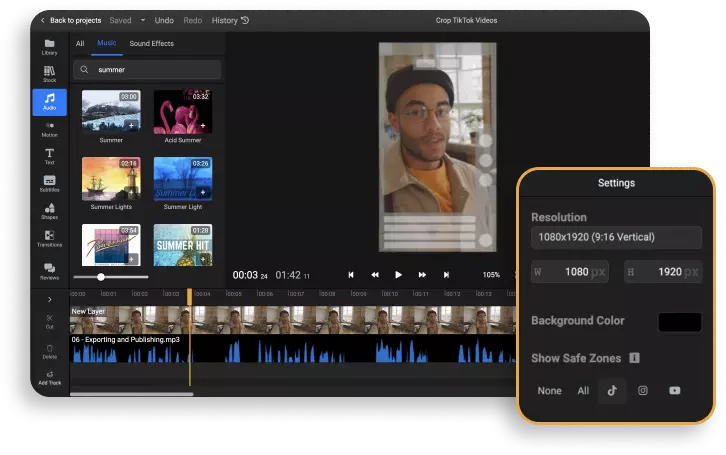 Recortador de Vídeos de TikTok - Rápido y Gratis