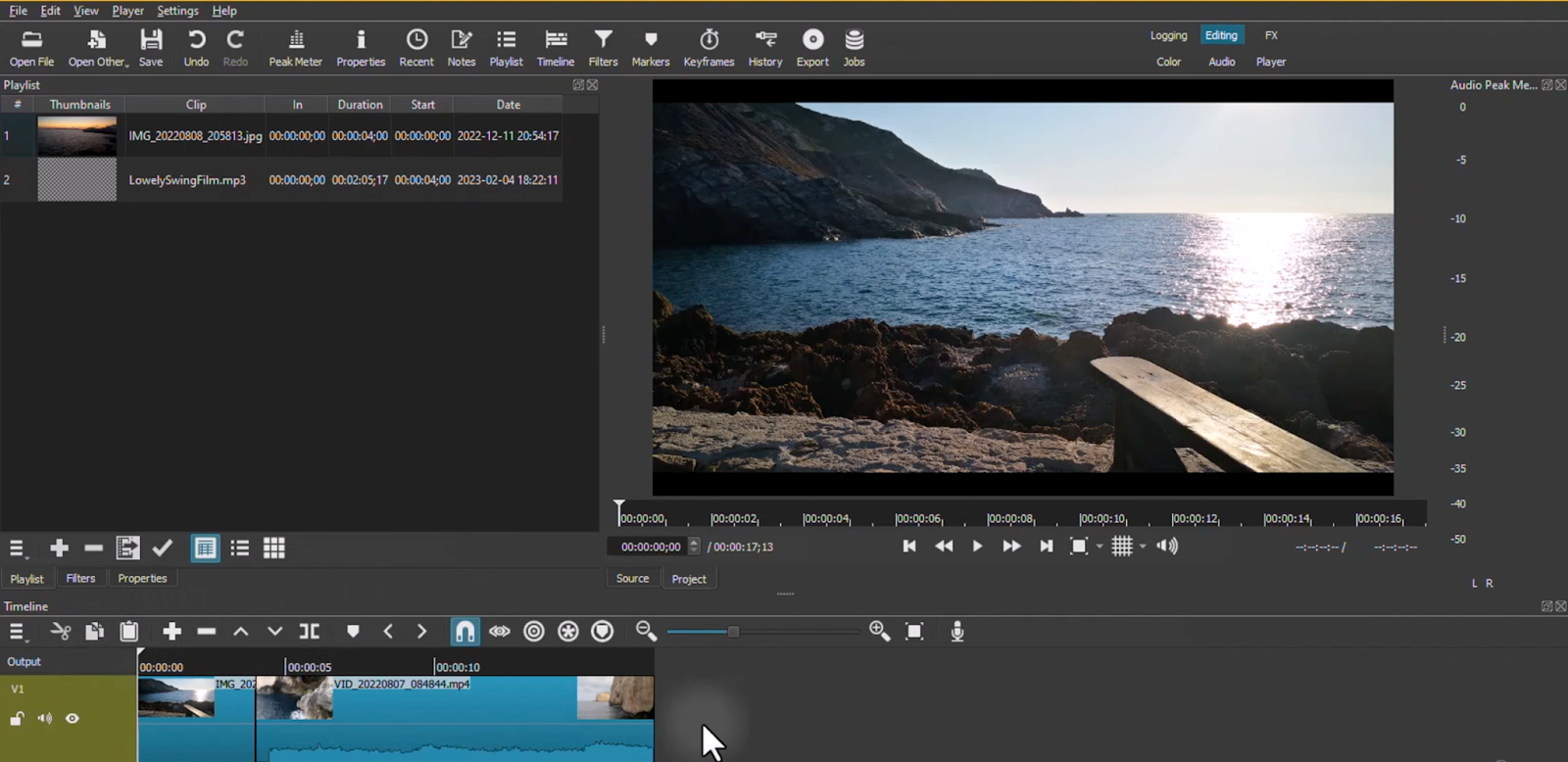 shotcut video editor no watermarks