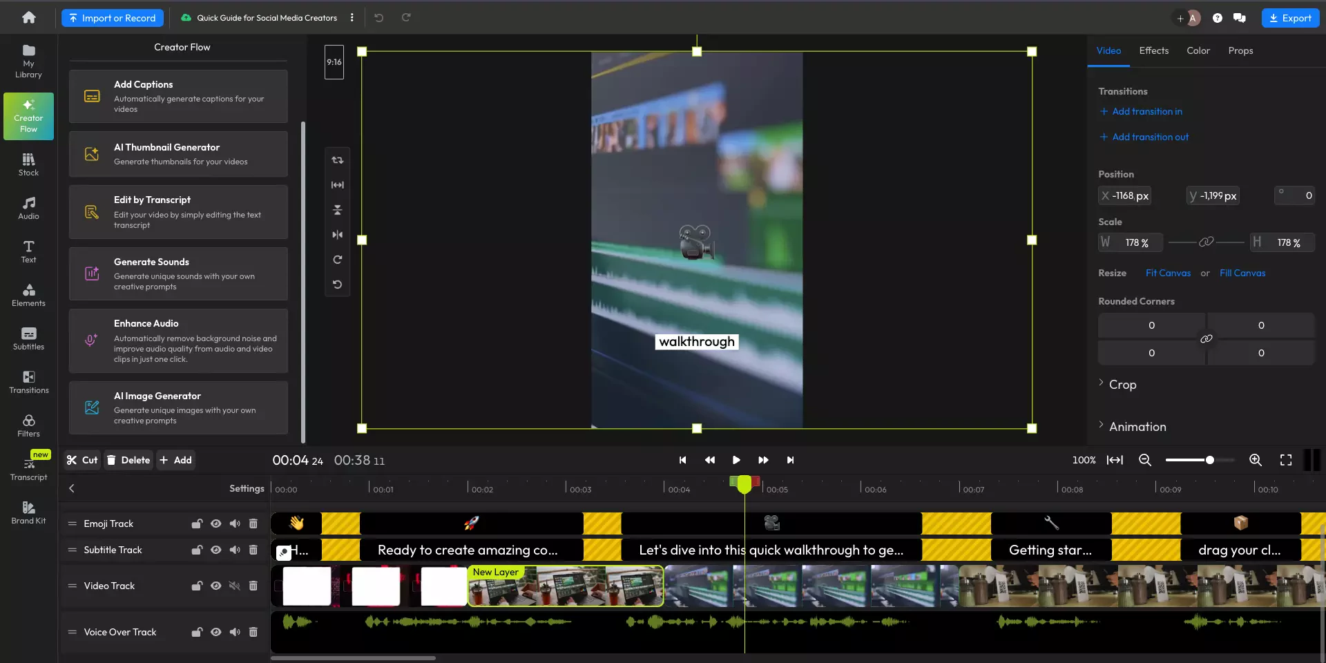 flixier video editor no watermarks