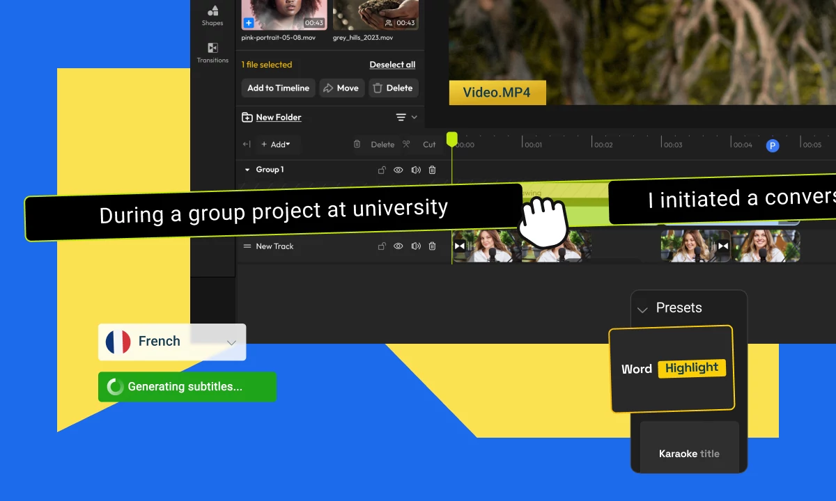 Add Subtitles To MP4 Online