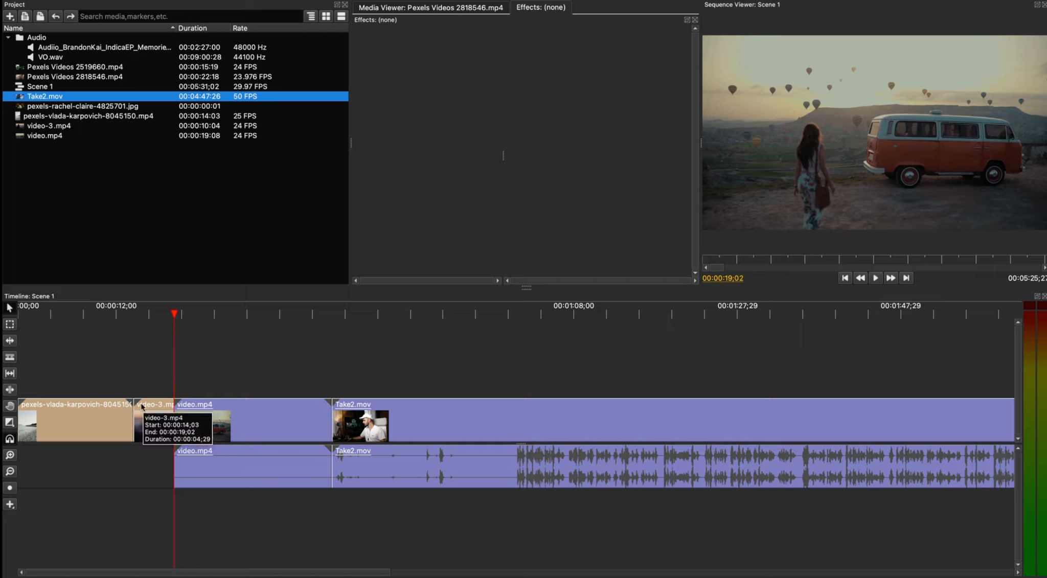 olive video editor for linux
