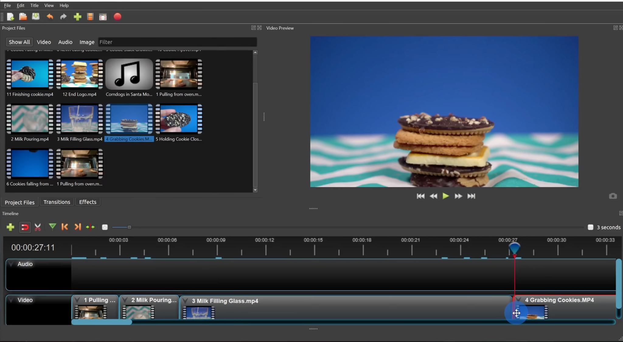 openshot video editor for linux