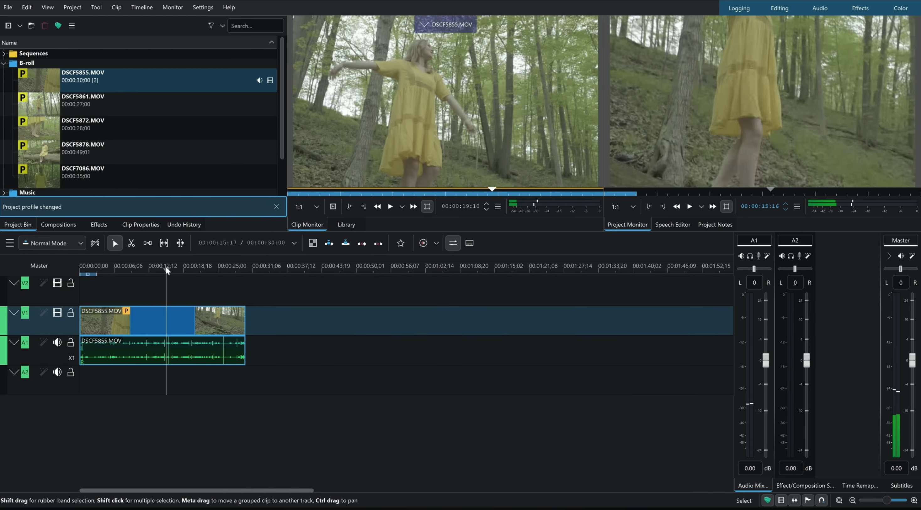kdenlive video editor for linux