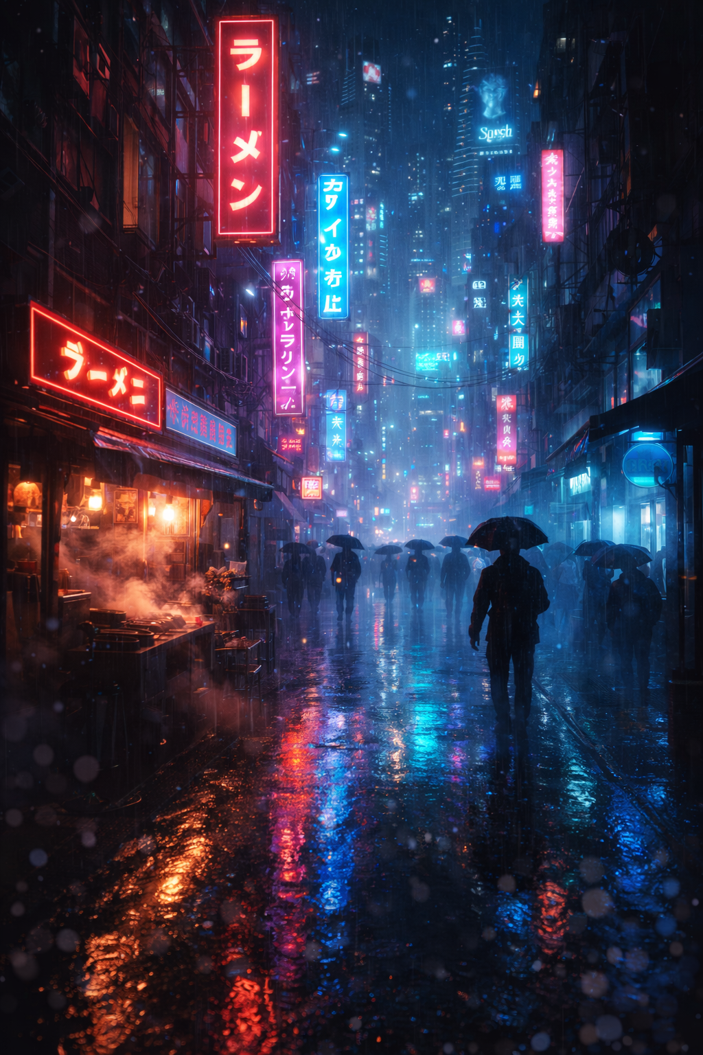 Bladerunner Megacity FPV Drone City Street