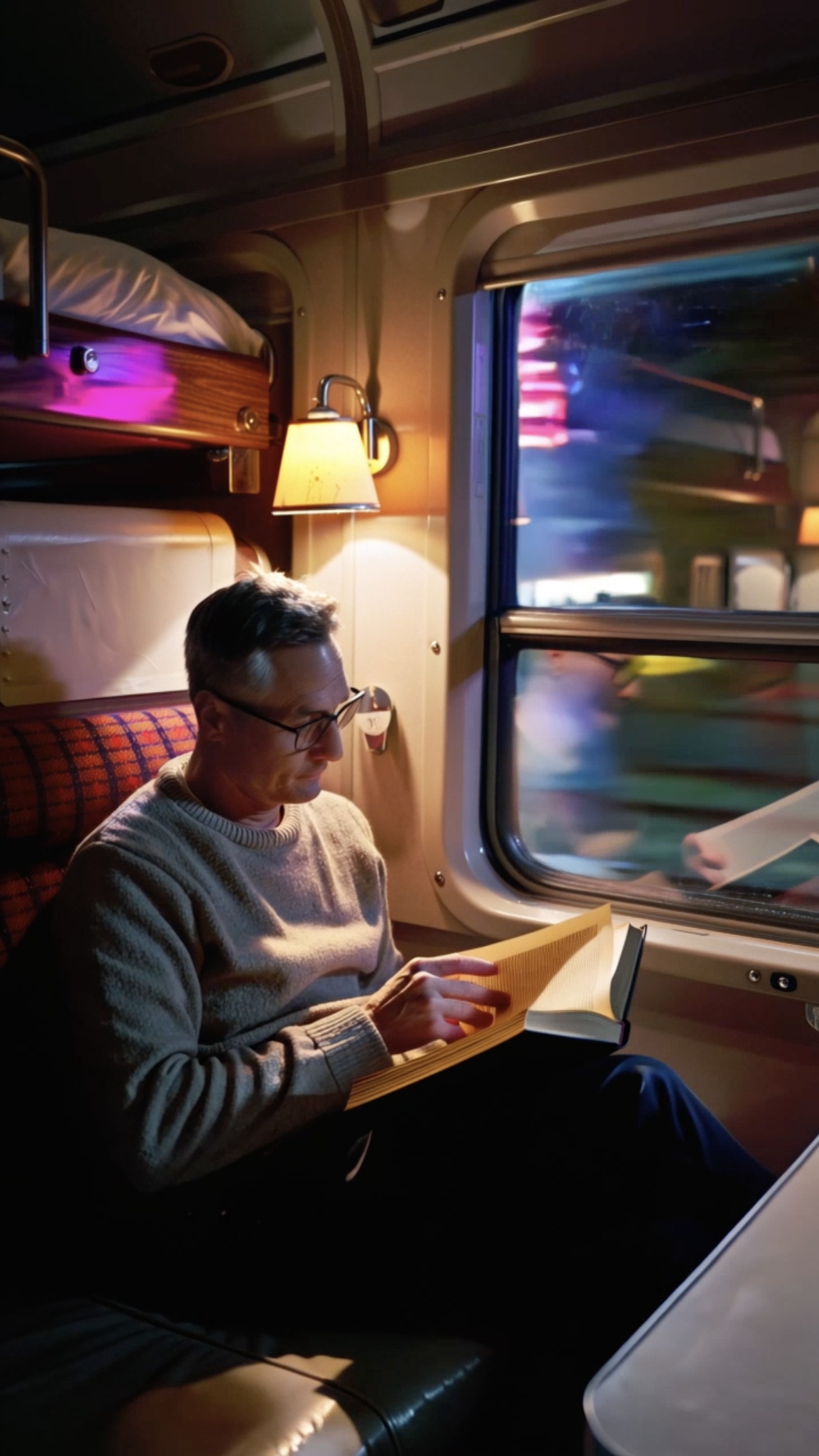 Vintage Train Interior