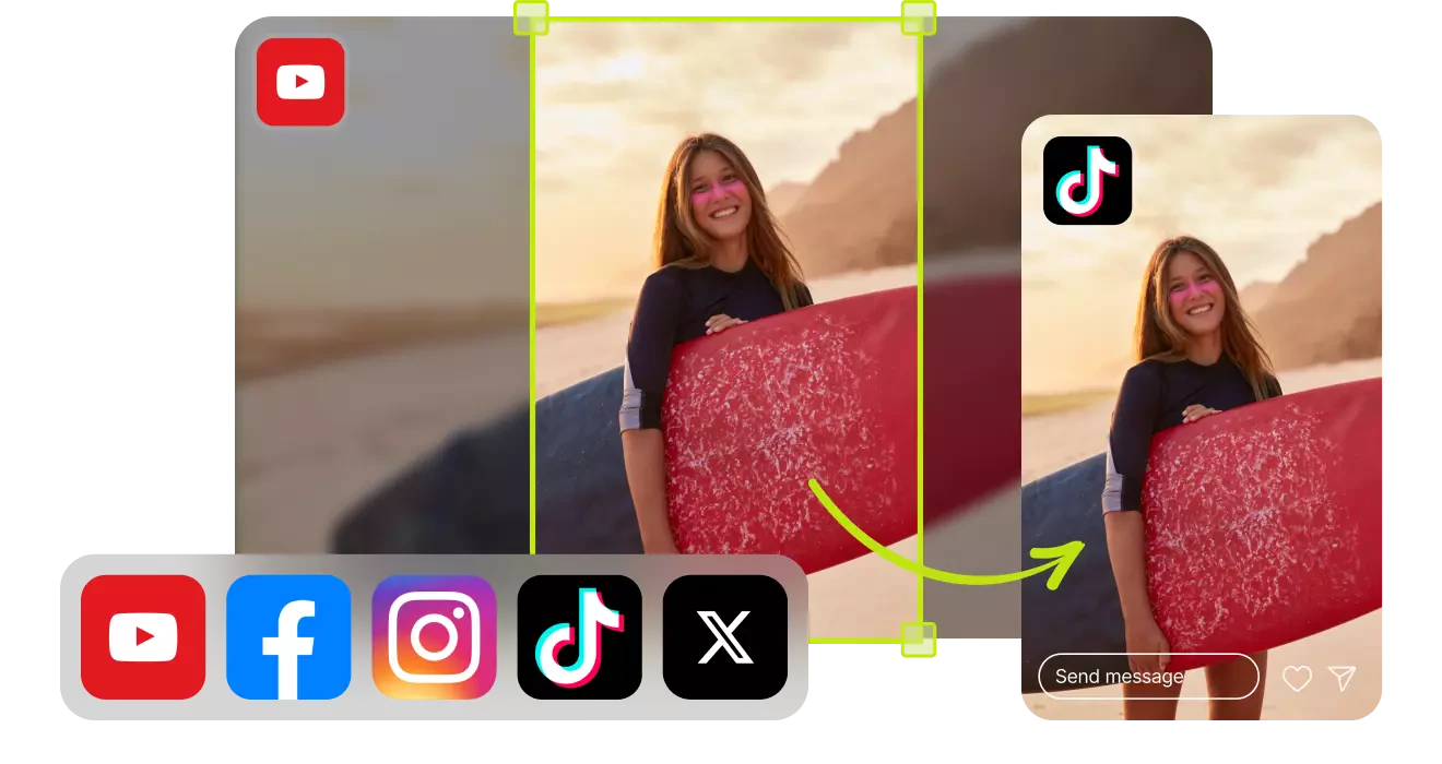 Share highlights from YouTube