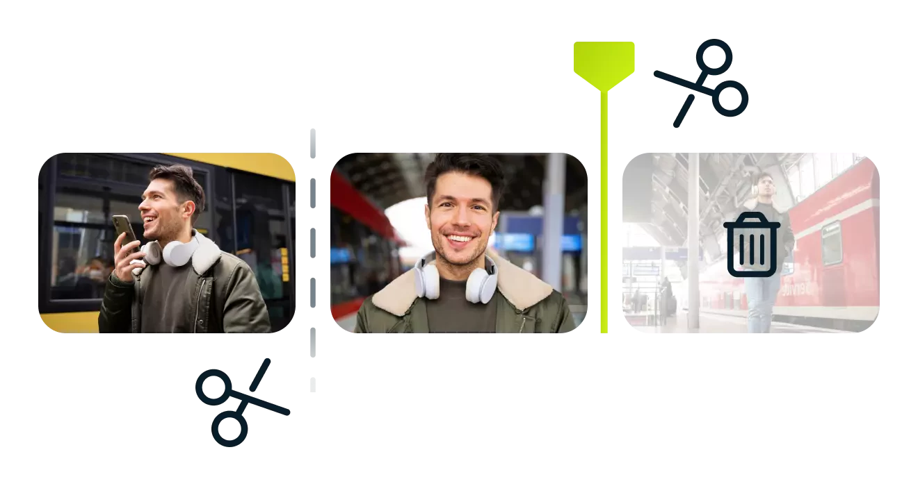 Combine multiple videos